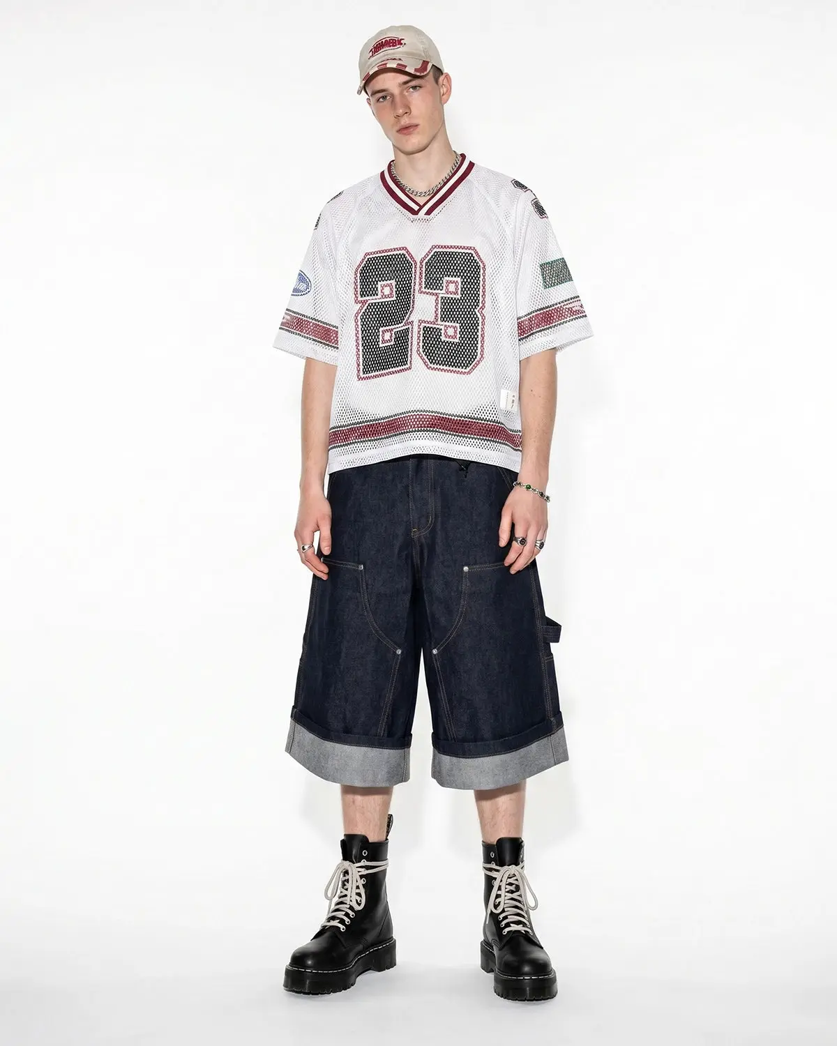 23 Jersey Mesh Print Tee | Inflation Streetwear - Image 7