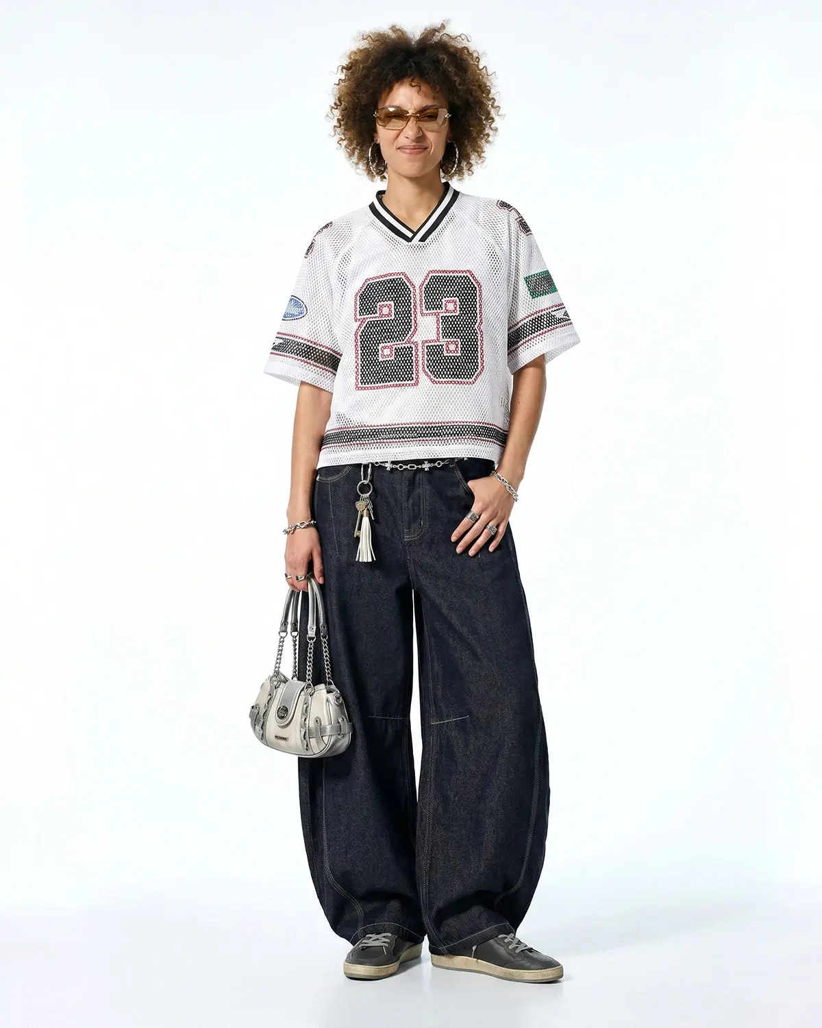 23 Jersey Mesh Print Tee | Inflation Streetwear - Image 8