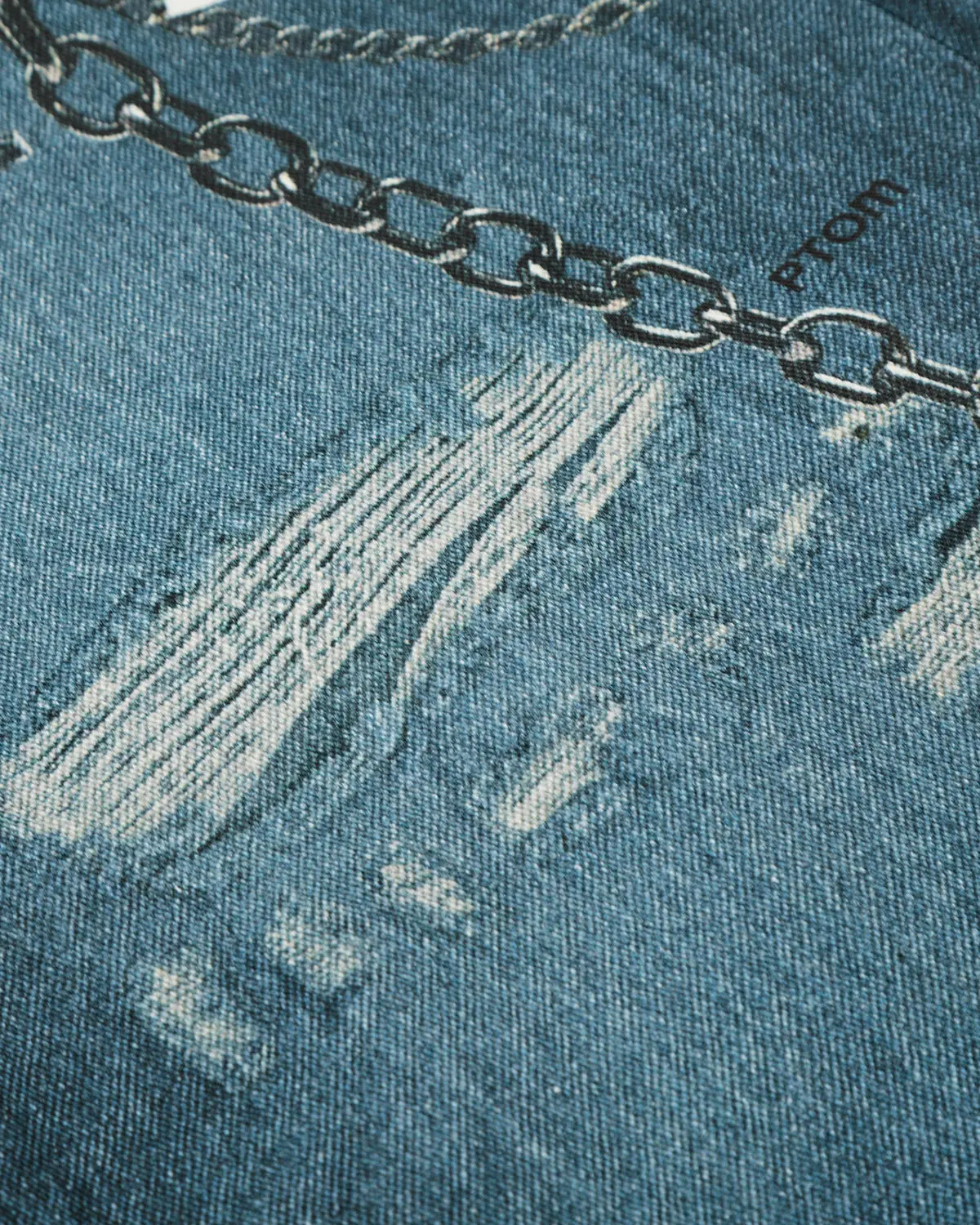 3D Print Chain Barrel Jeans | Inflation Streetwear - Image 7