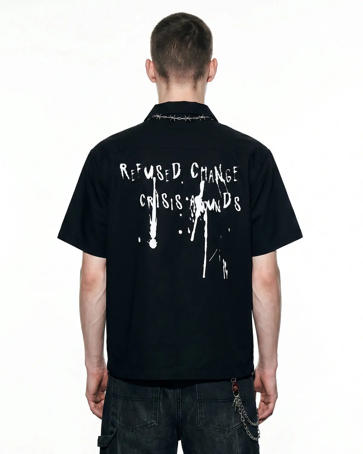 Abstract Graphic Printing Shirts | Inflation Streetwear - Image 4