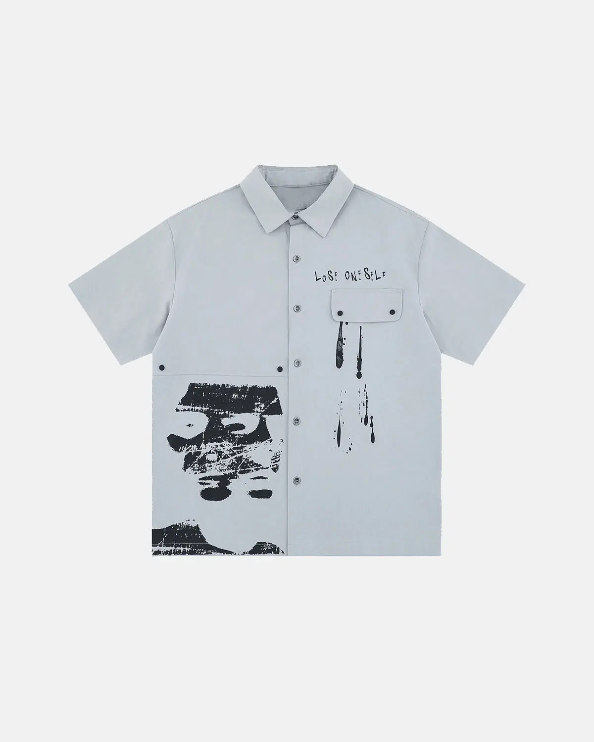 Abstract Graphic Printing Shirts | Inflation Streetwear - Image 5