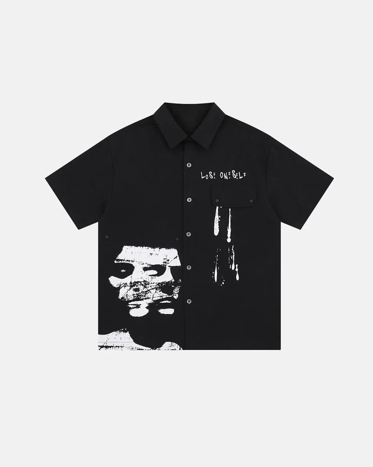 Abstract Graphic Printing Shirts | Inflation Streetwear - Image 8