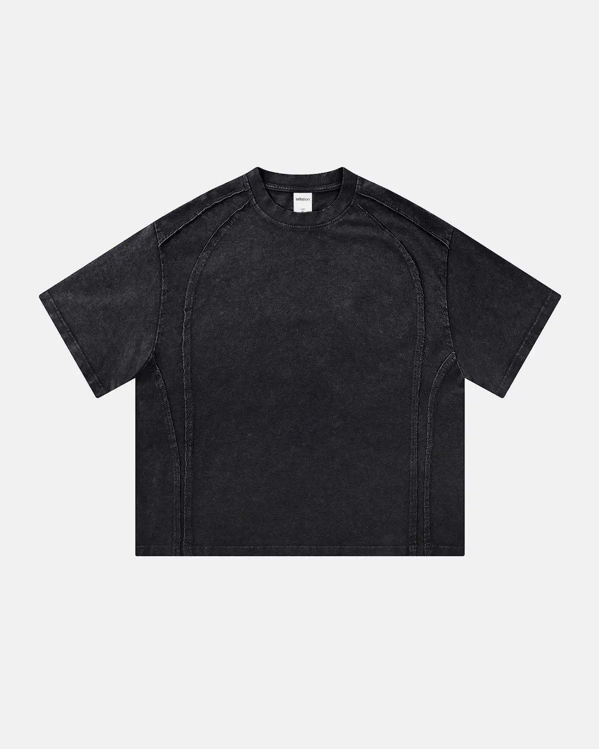 Acid Wash Boxy Fit Tshirts | Inflation Streetwear - Image 5
