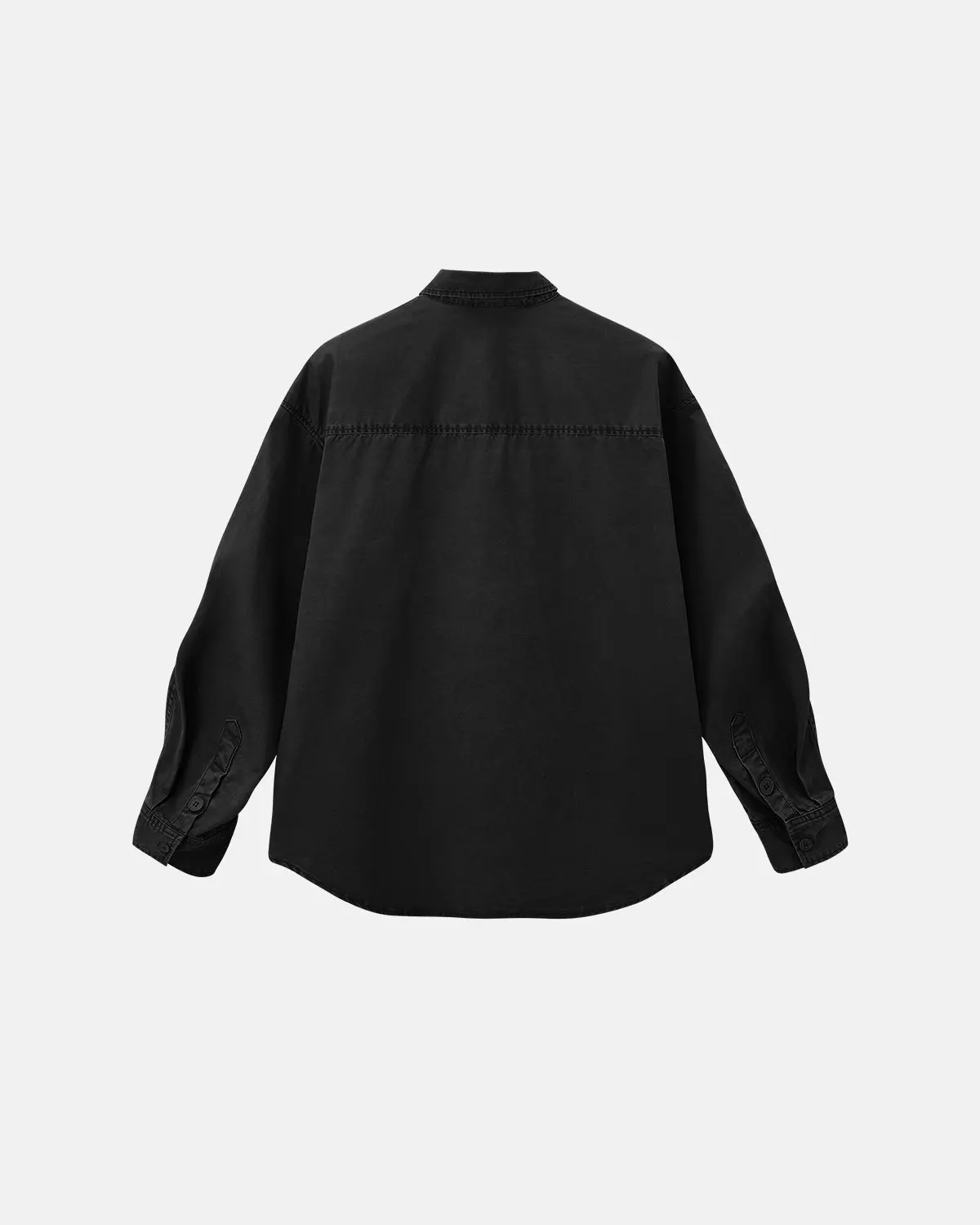Acid Wash Cargo Shirt Jacket | Inflation Streetwear - Image 11