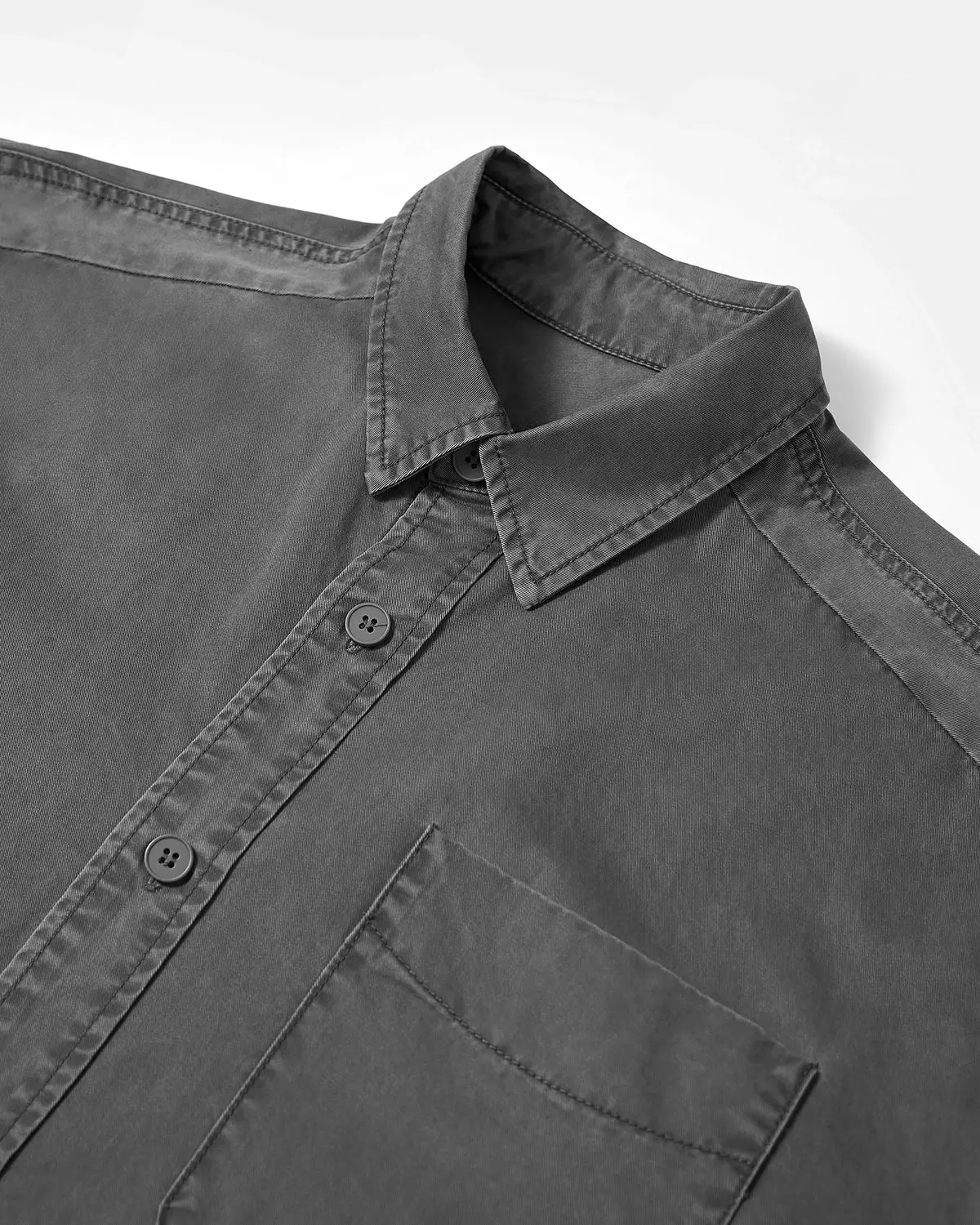 Acid Wash Cargo Shirt Jacket | Inflation Streetwear - Image 13