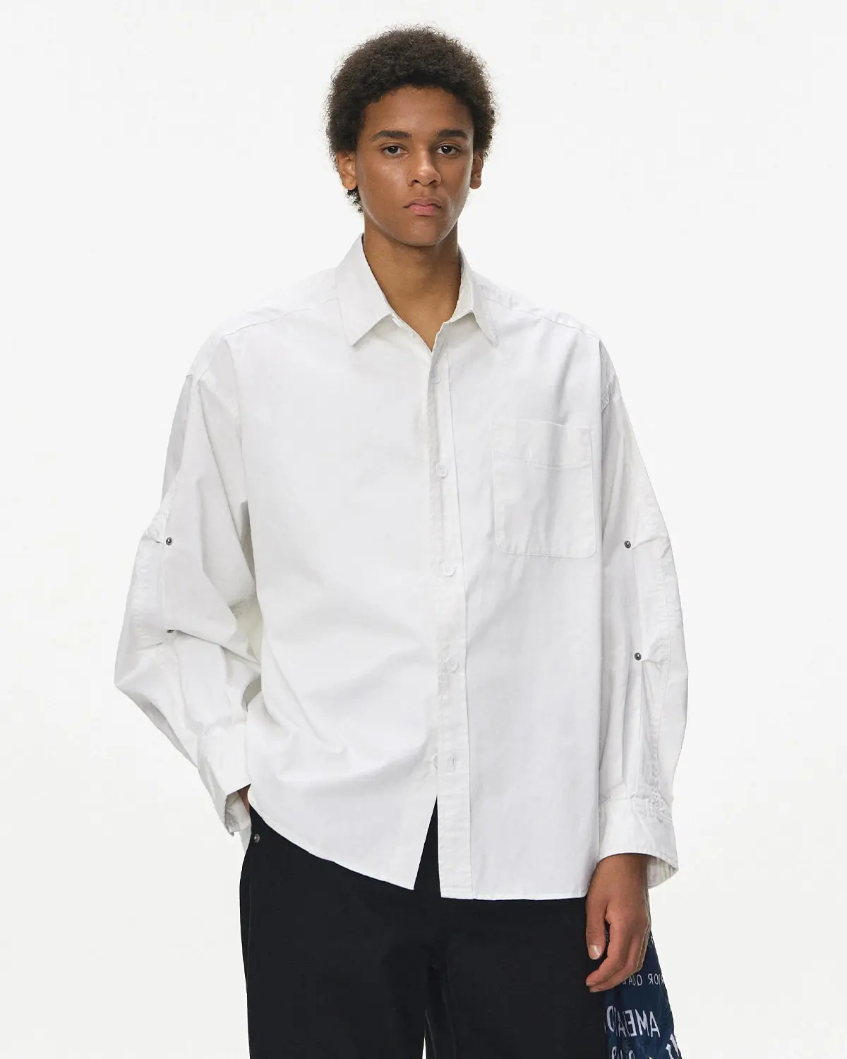 Acid Wash Cargo Shirt Jacket | Inflation Streetwear - Image 5