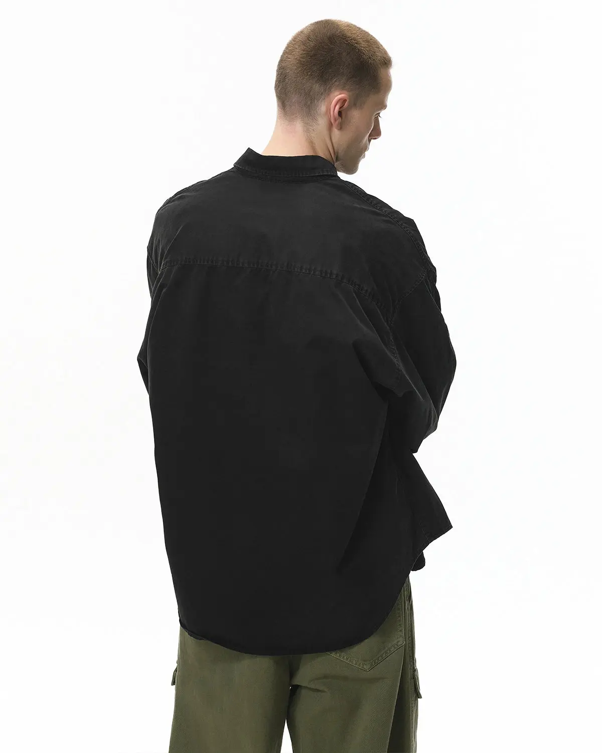 Acid Wash Cargo Shirt Jacket | Inflation Streetwear - Image 7