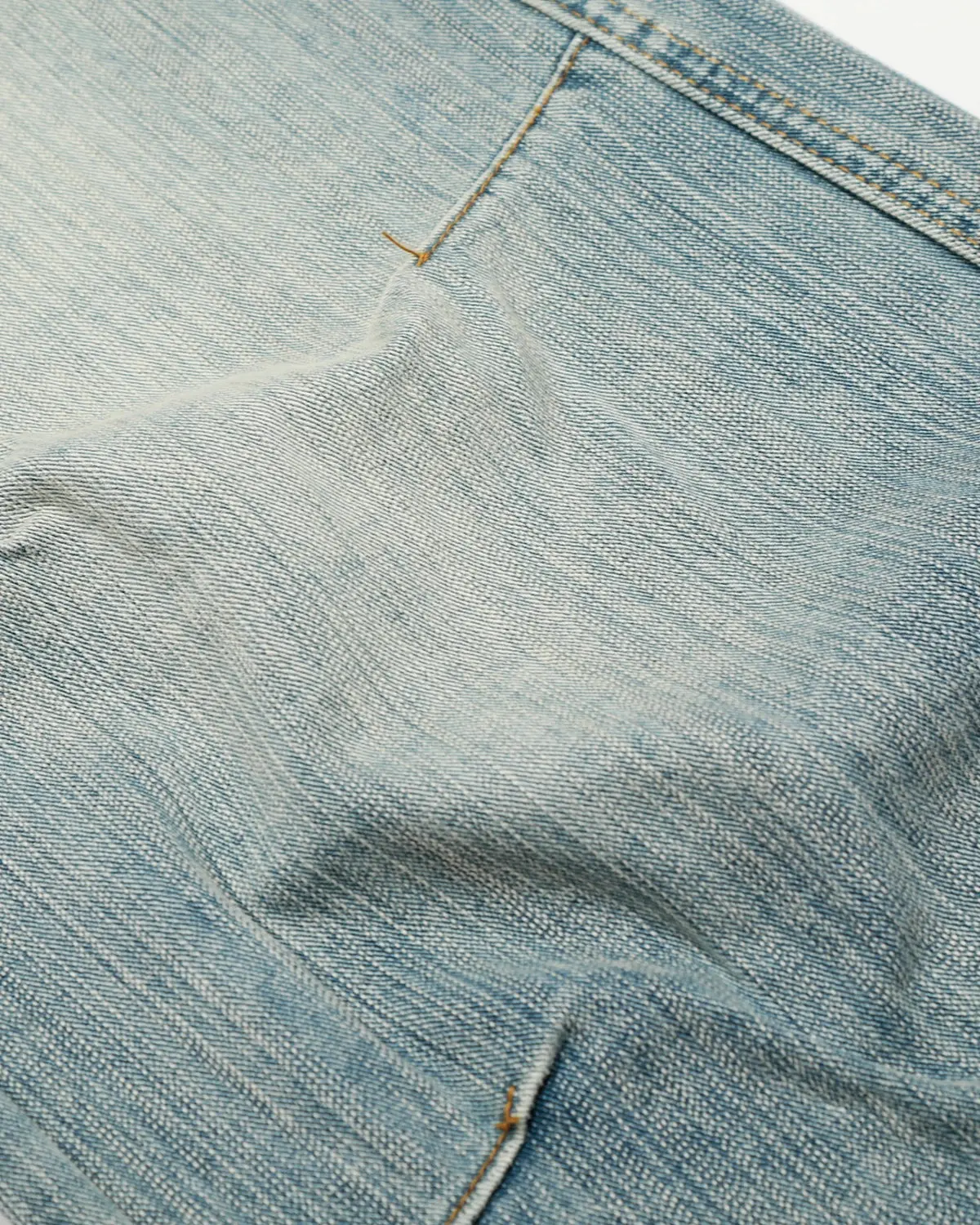 Stitching Bamboo Weave Baggy Jeans | Inflation Streetwear - Image 6