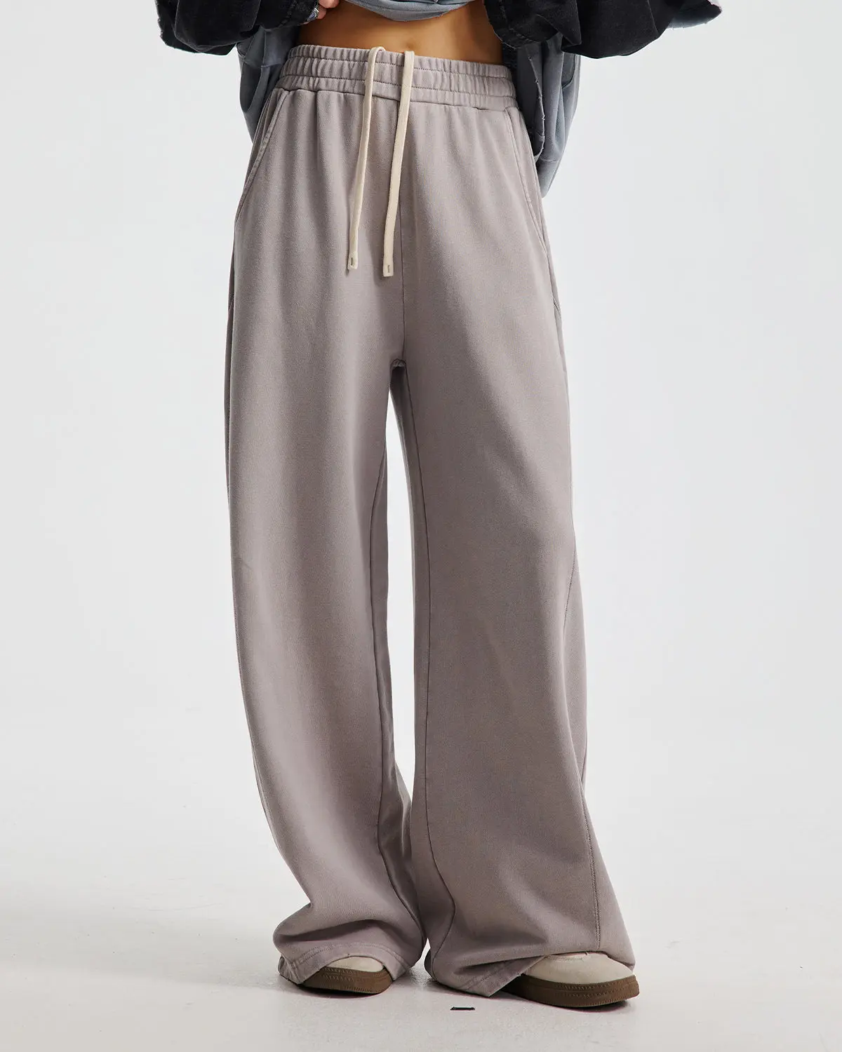 Acid Wash Stitching Straight Leg Sweatpant | Inflation Streetwear - Image 5