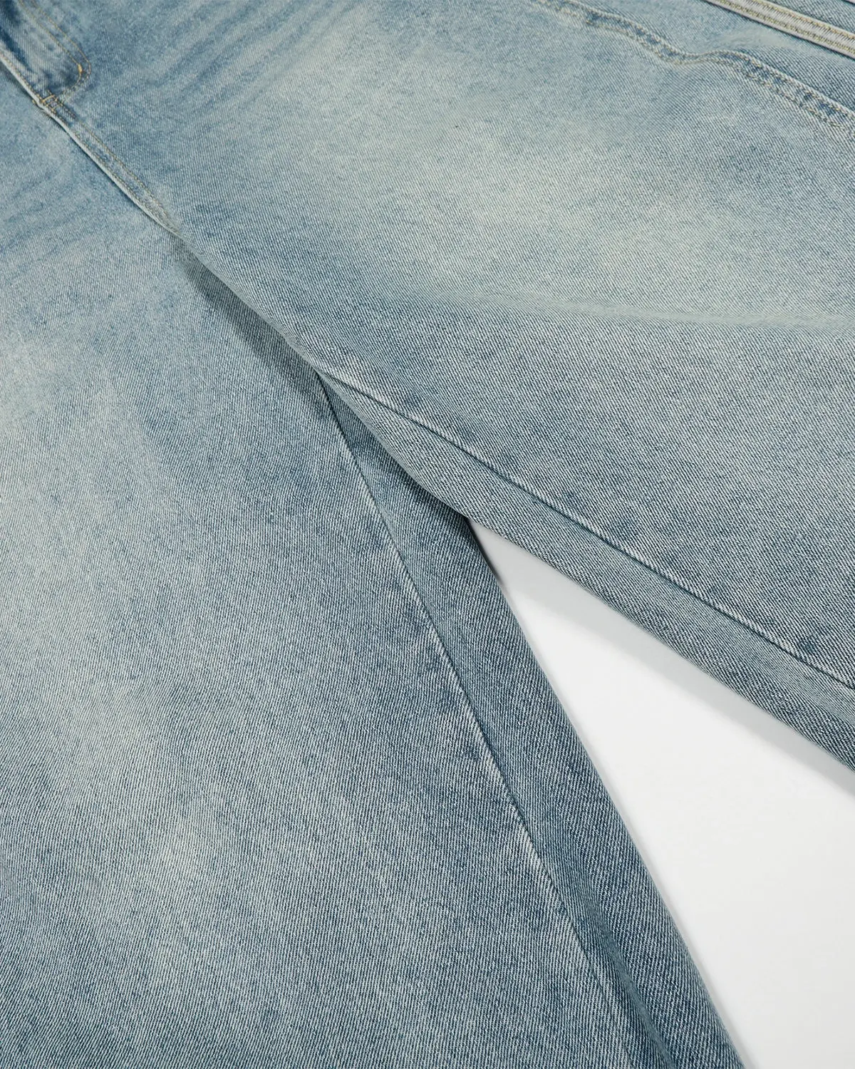 Acid Wash Striped Side Baggy Jeans | Inflation Streetwear - Image 9