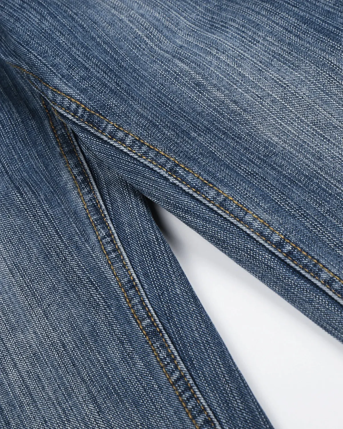 Adjustable Waist Bamboo Weave Baggy Jeans | Inflation Streetwear - Image 11