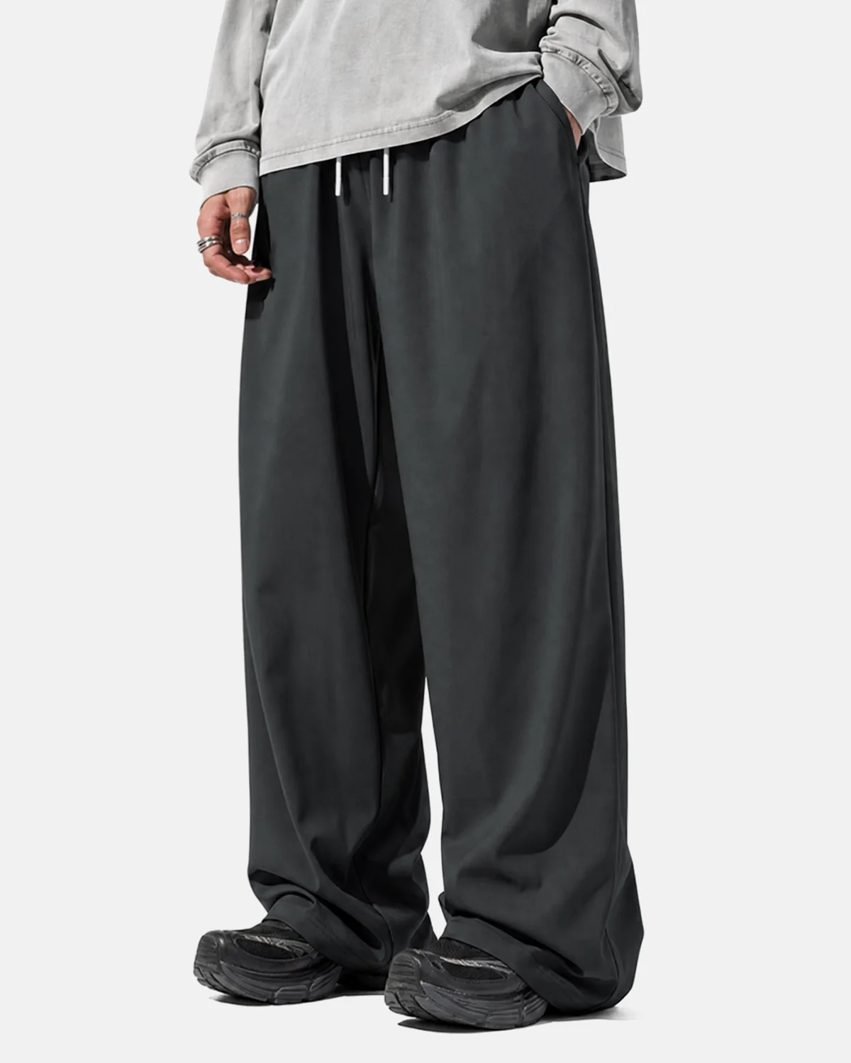 AirFlow Cooling Wide-Leg Pants | Infaltion TECHLATION™ - Image 2
