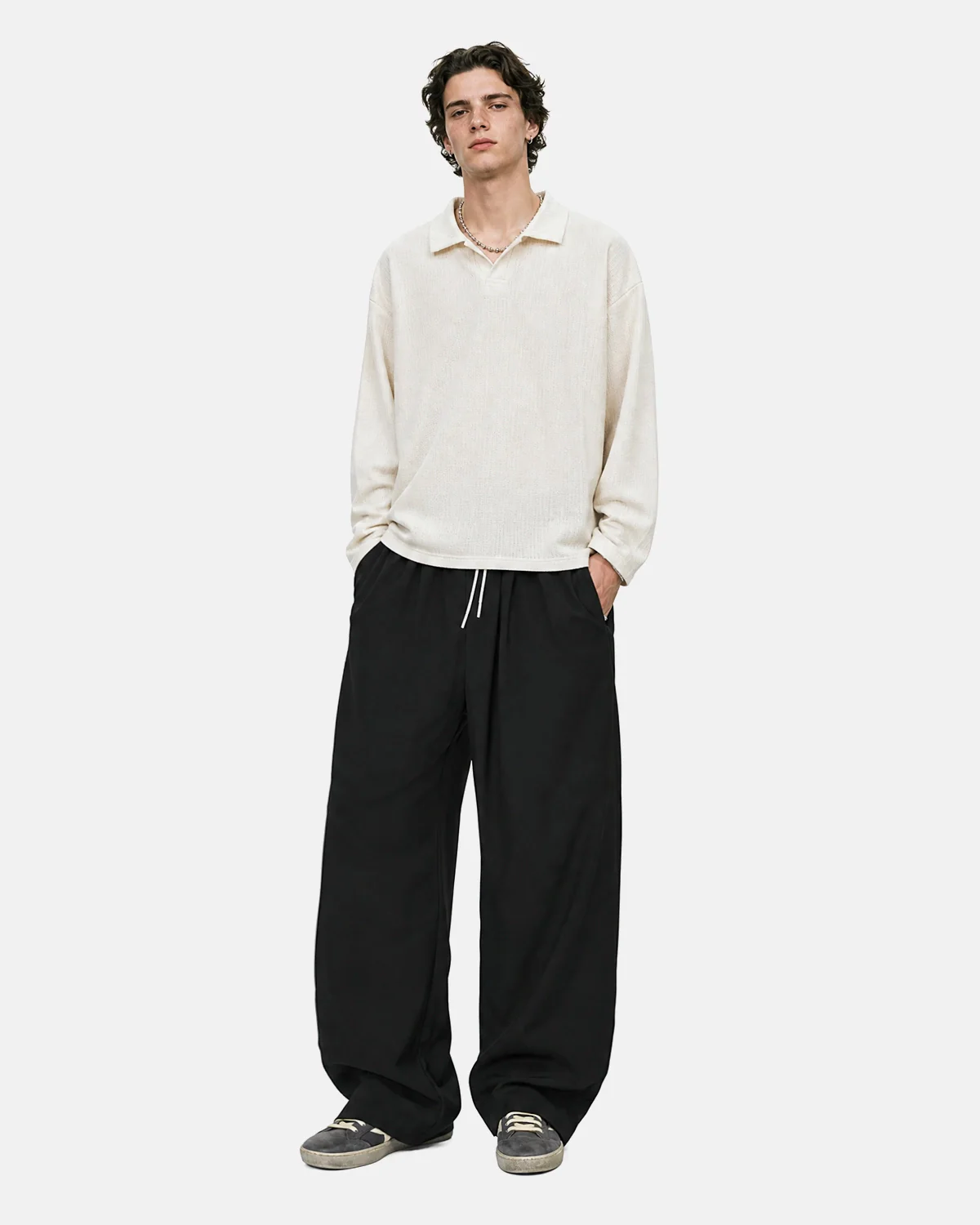 AirFlow Cooling Wide-Leg Pants | Infaltion TECHLATION™ - Image 3