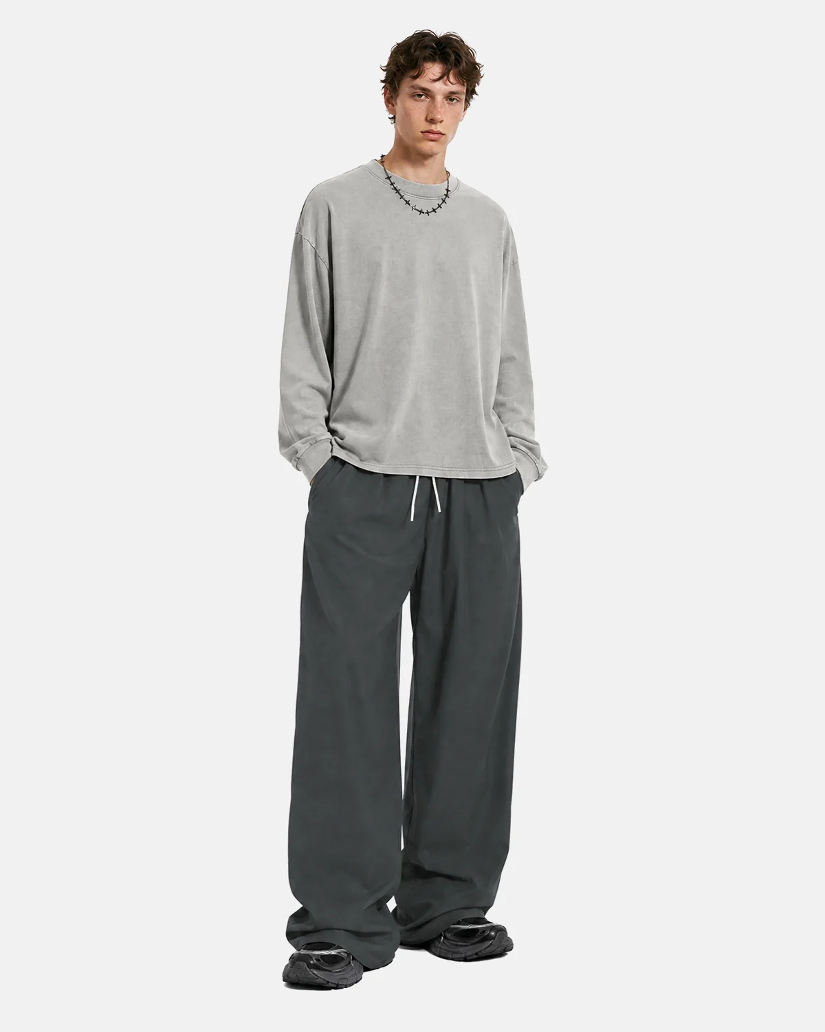 AirFlow Cooling Wide-Leg Pants | Infaltion TECHLATION™ - Image 4