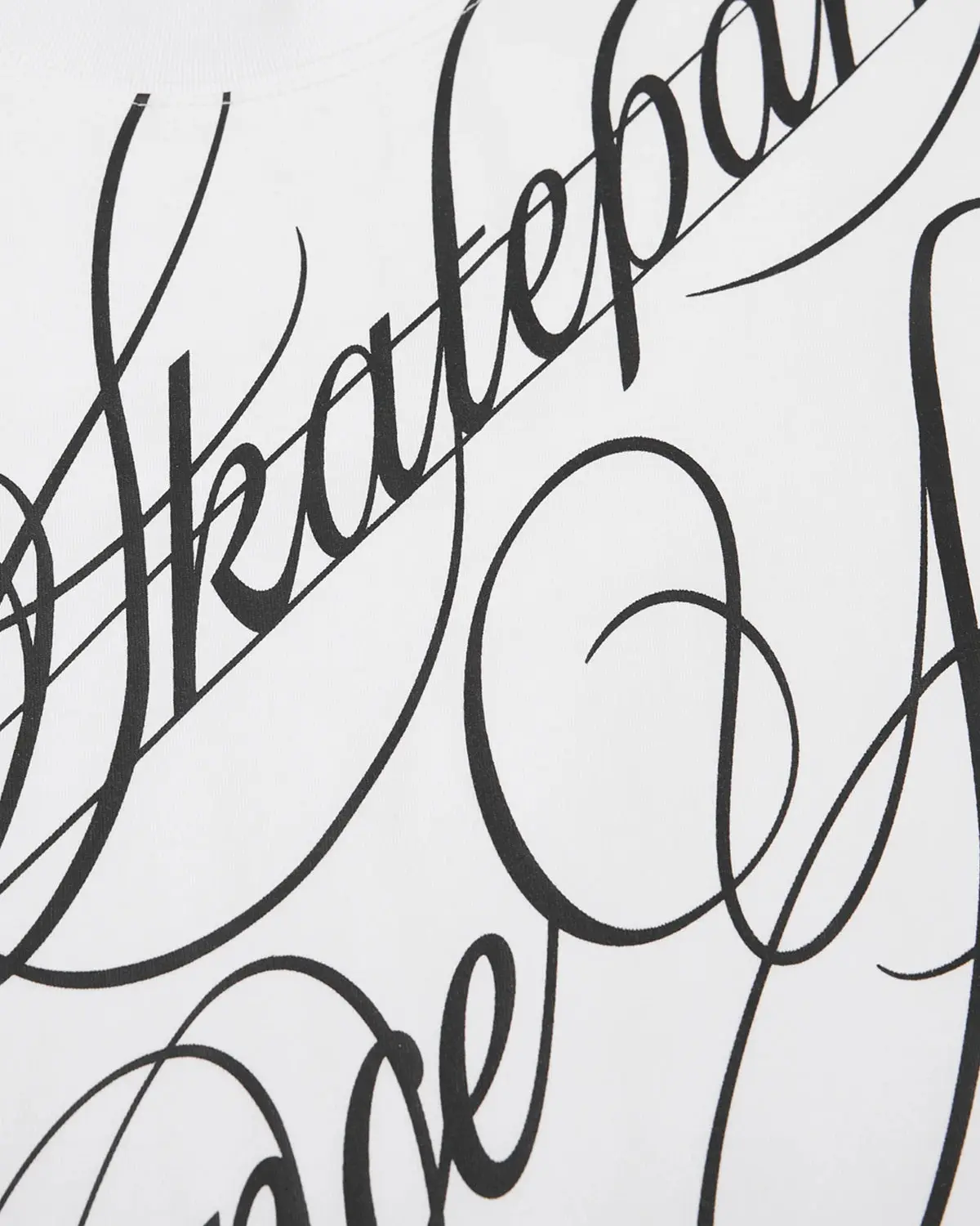 All-Over Script Graphic T-Shirt | Inflation Streetwear - Image 12