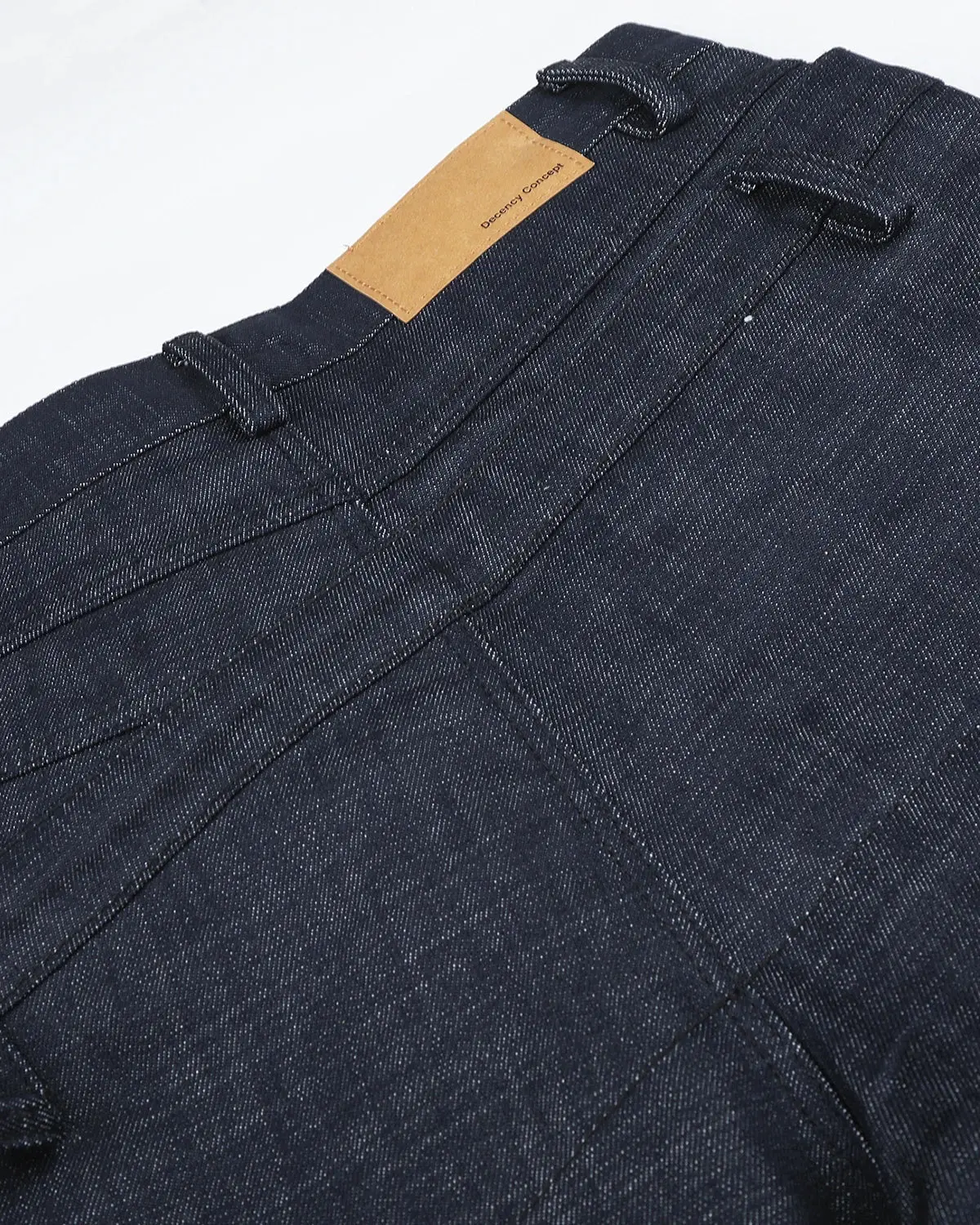 Asymmetric Wrap Waist Baggy Jeans | Inflation Streetwear - Image 10