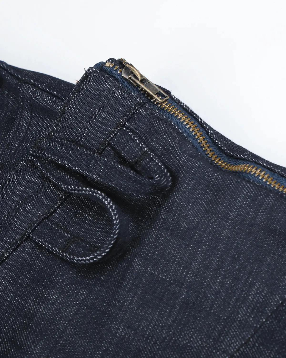 Asymmetric Wrap Waist Baggy Jeans | Inflation Streetwear - Image 8