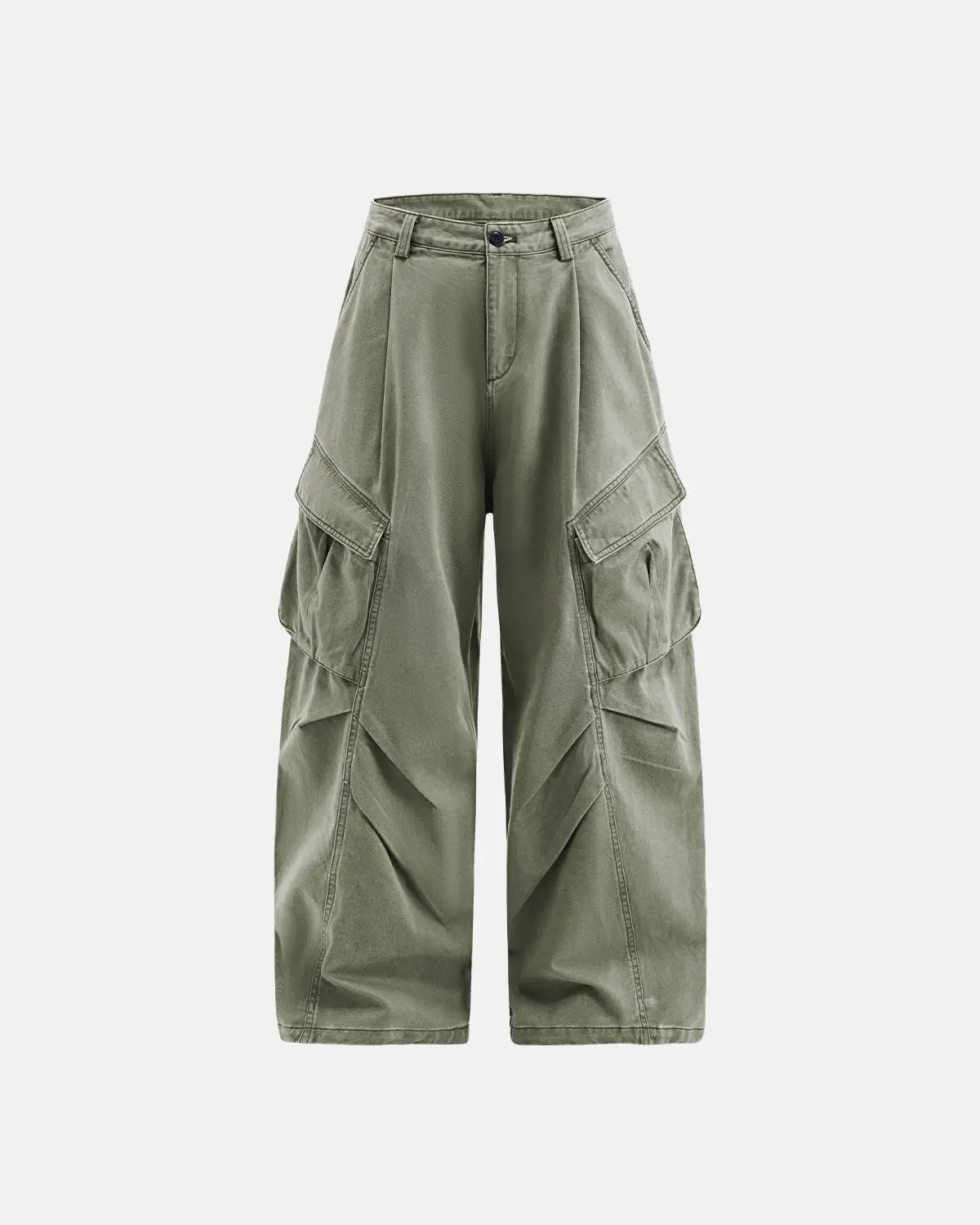 Baggy Cargo Pants with Multiple Pockets | Inflation Streetwear - Image 7