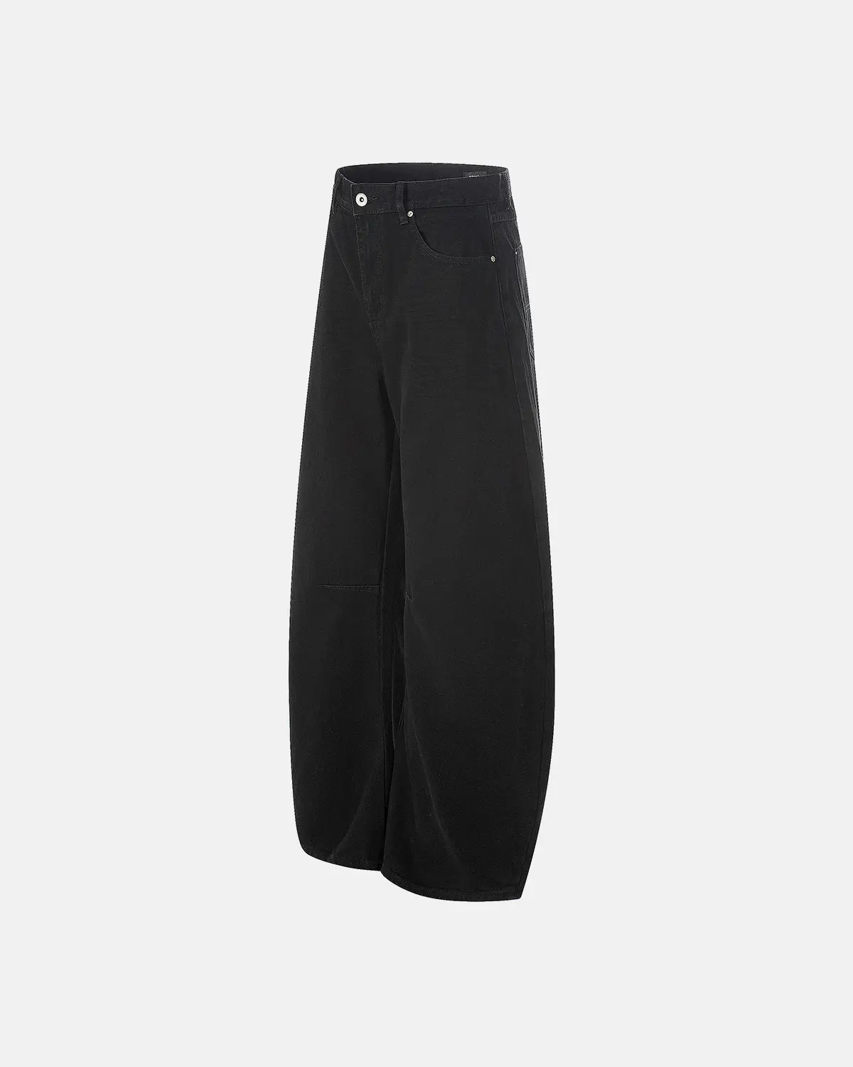 Black Baggy Jeans | Inflation Streetwear - Image 2