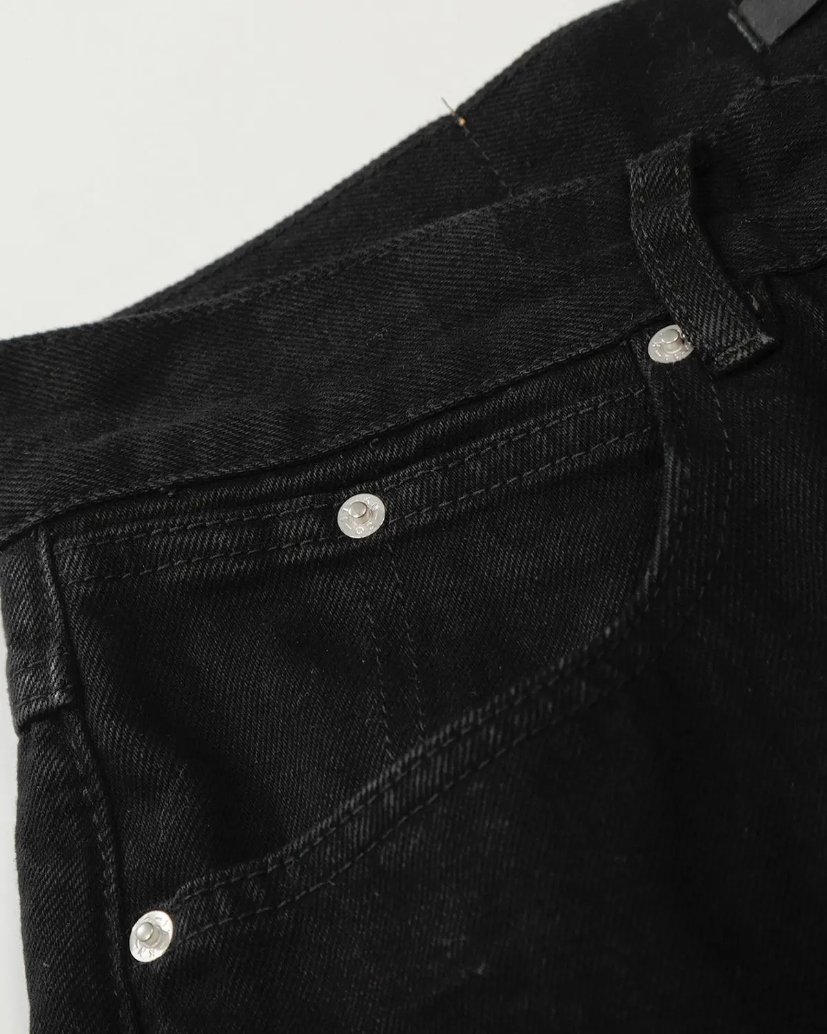 Black Baggy Jeans | Inflation Streetwear - Image 6