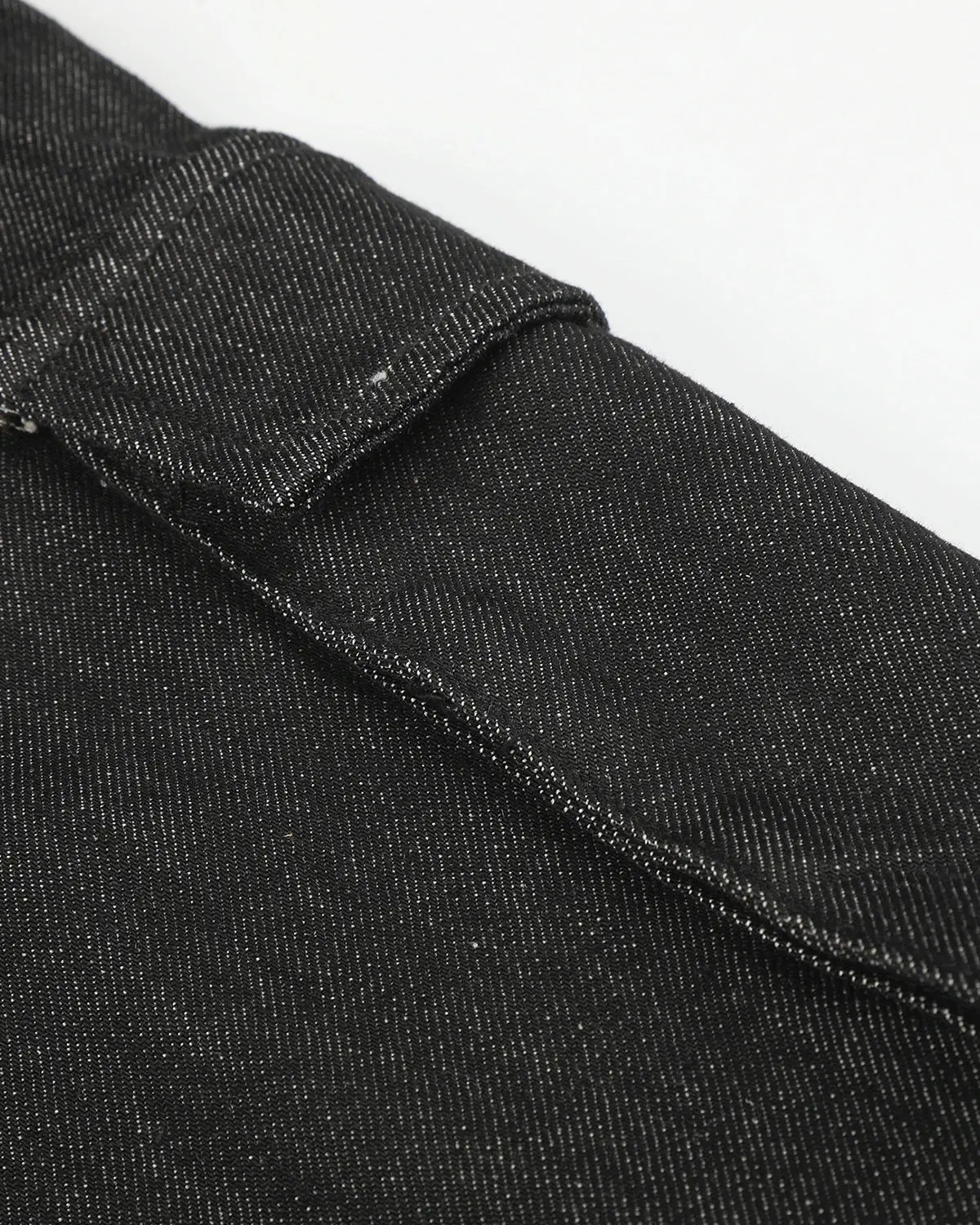 Black Cargo Longline Jorts | Inflation Streetwear - Image 9