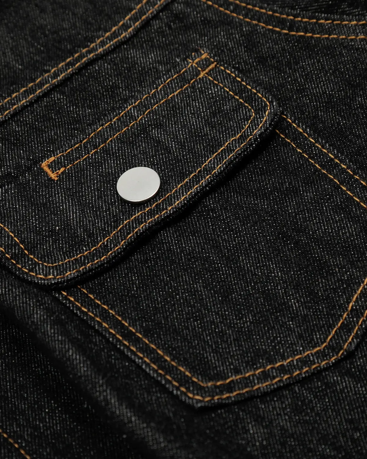 Black Multi Pockets Denim Jacket | Inflation Streetwear - Image 8