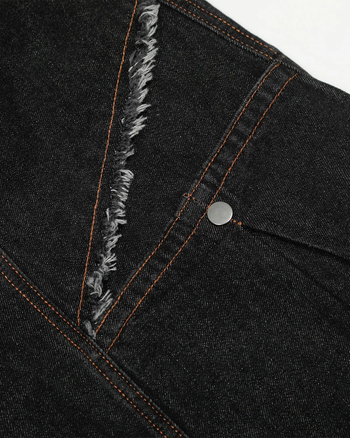 Black Super Barrel Jeans  | Inflation Streetwear - Image 5