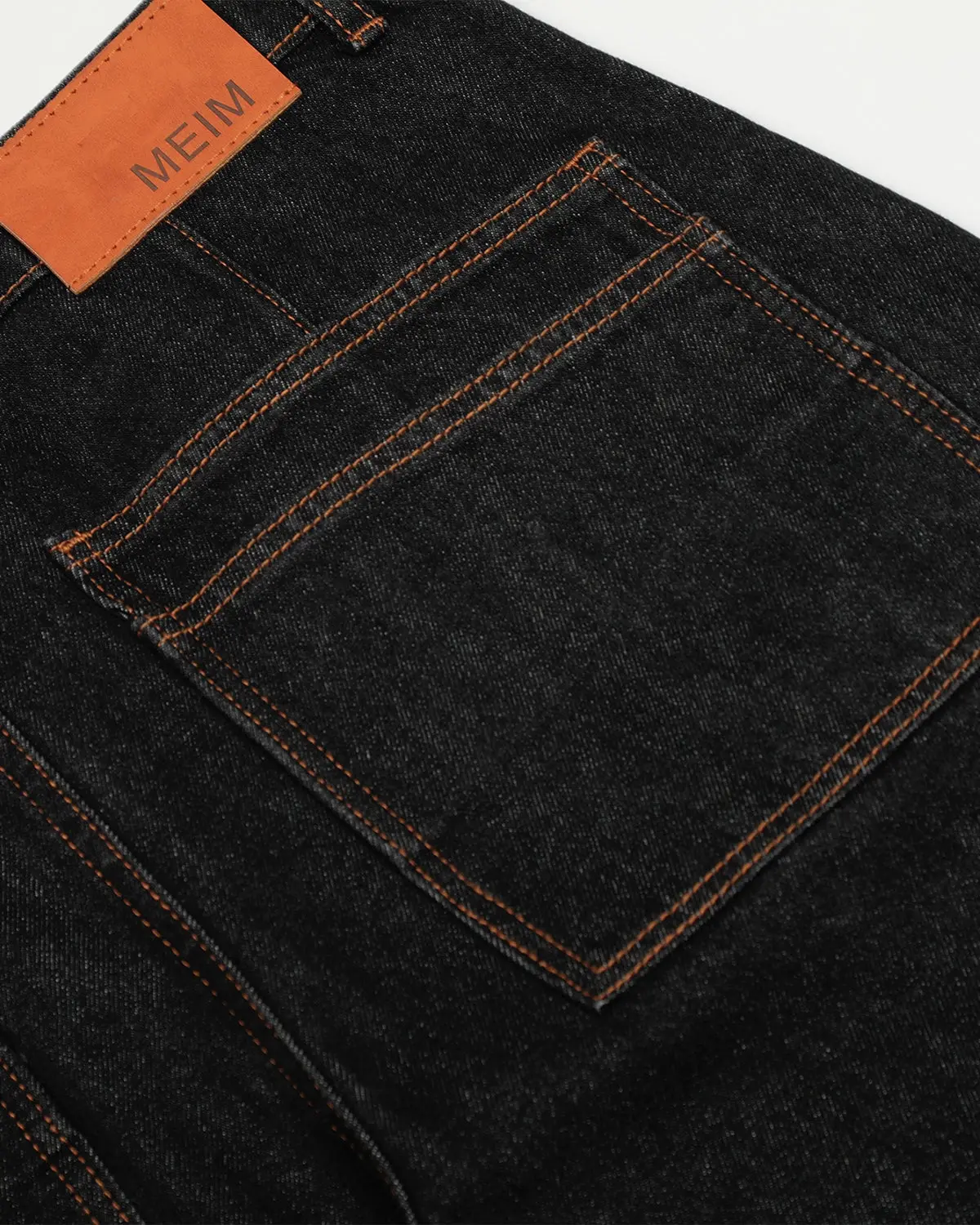 Black Super Barrel Jeans  | Inflation Streetwear - Image 6