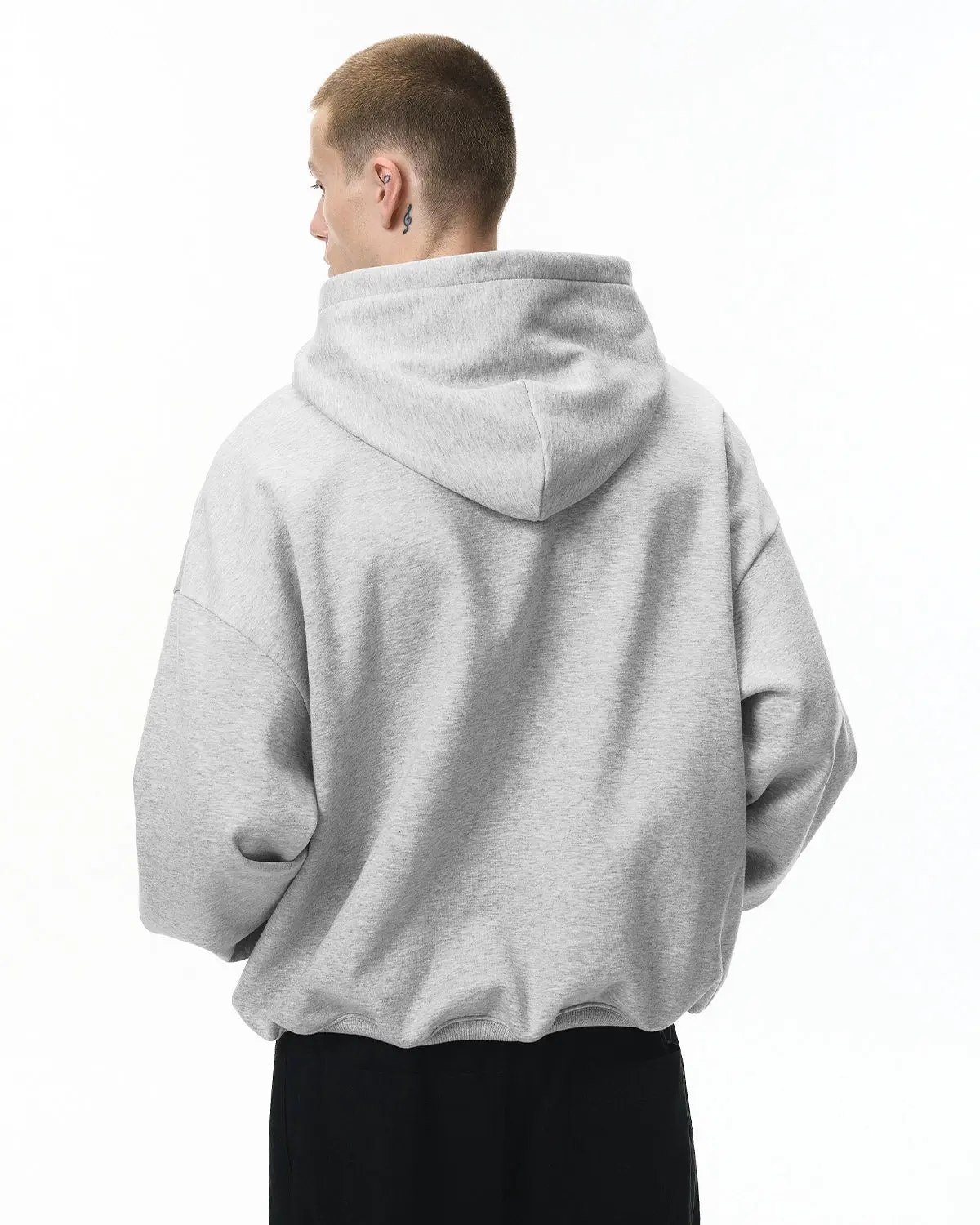 Blank Comfy Boxy Fit Hoodies | Inflation Streetwear - Image 12