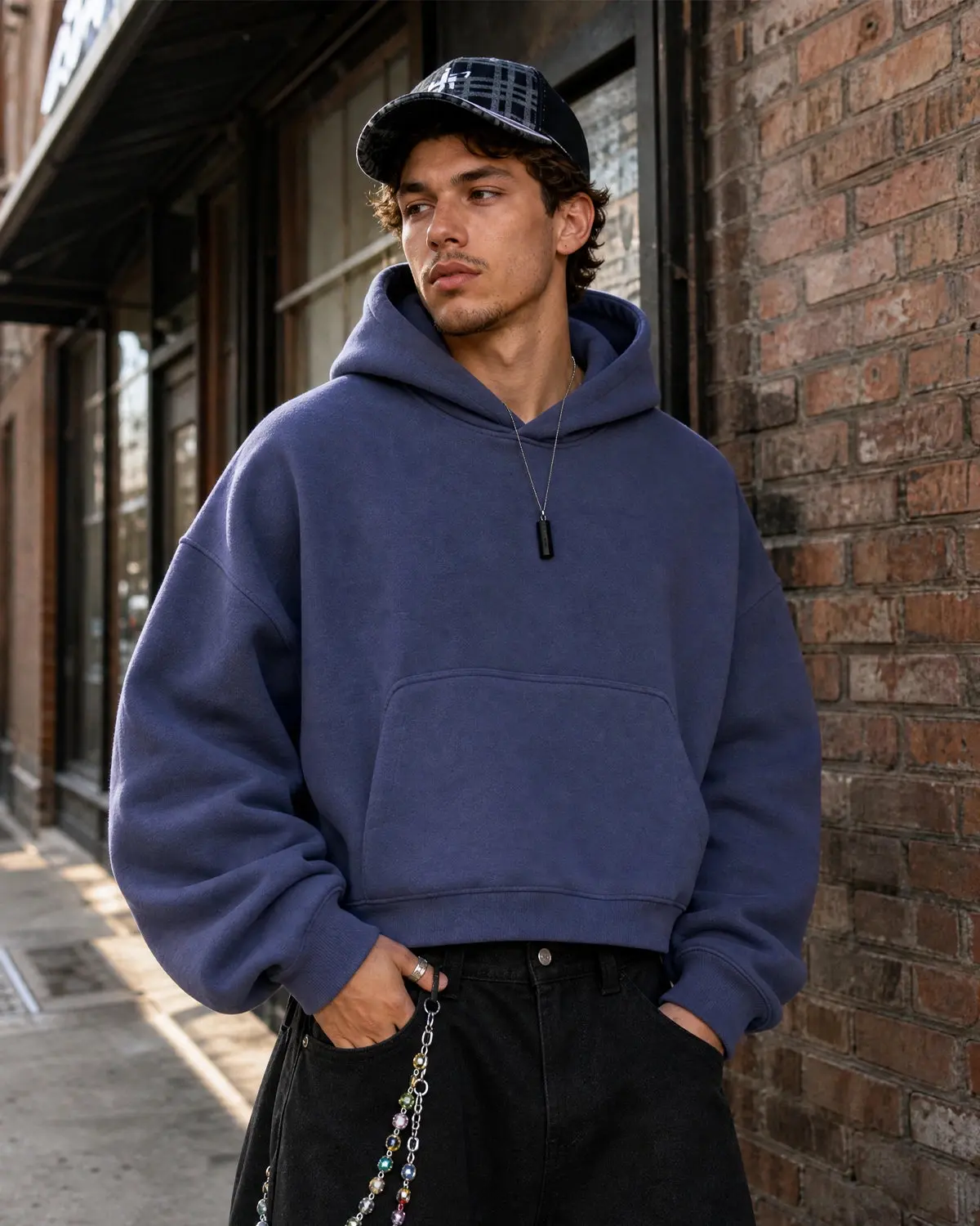 Blank Comfy Boxy Fit Hoodies | Inflation Streetwear - Image 6