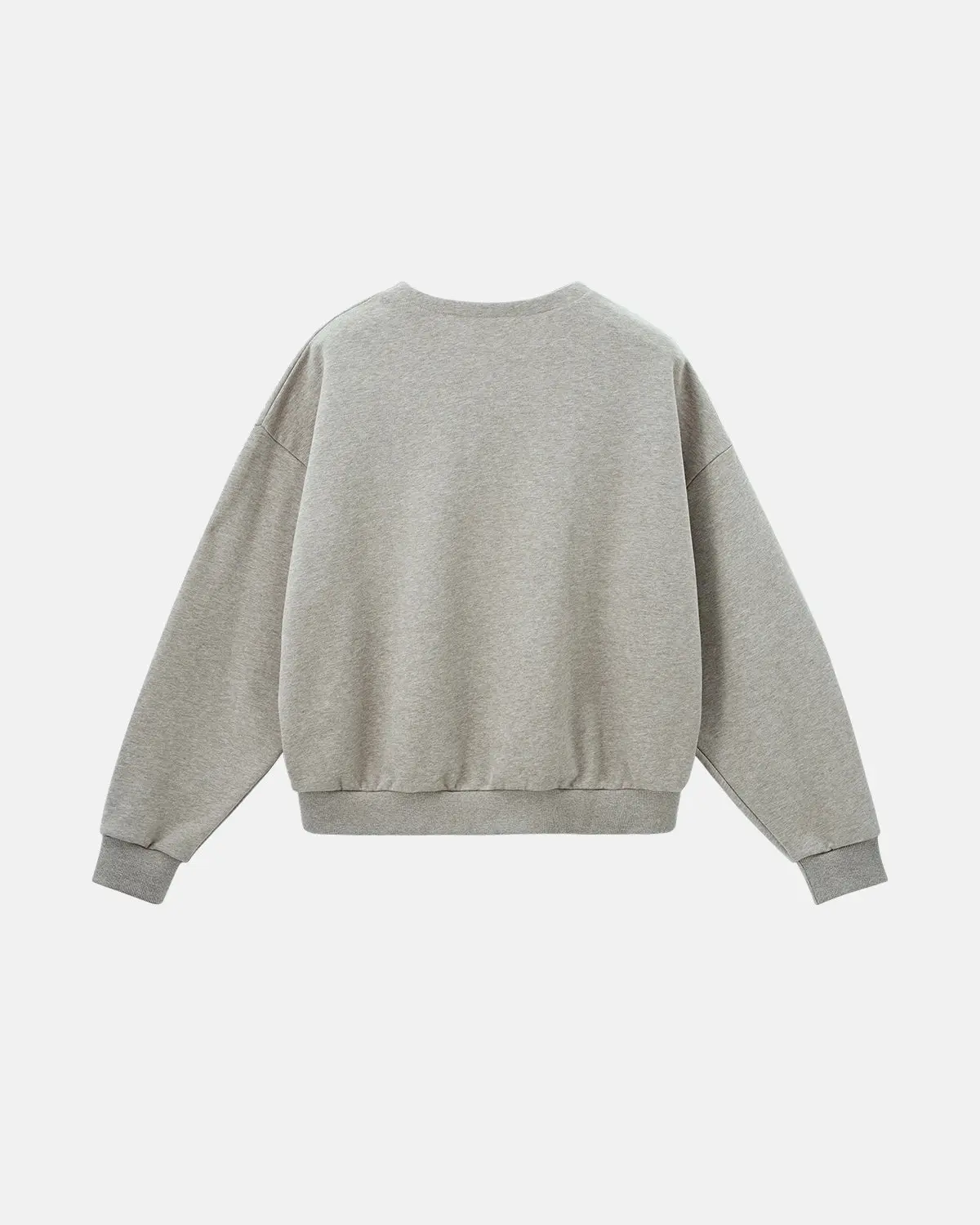 Boxy Fit Henley Collar Sweatshirt | Inflation Streetwear - Image 6