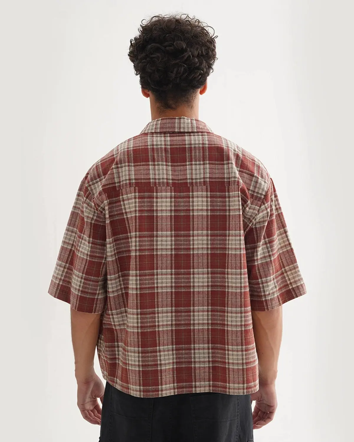 Boxy Fit Plaid Shirts | Inflation Streetwear - Image 7