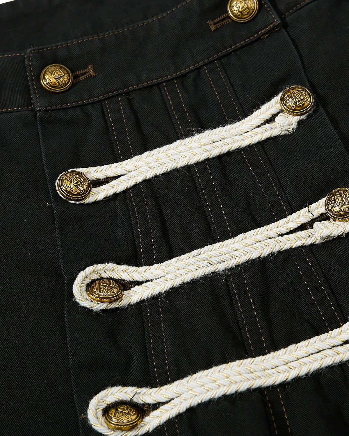 Braided Rope Barrel Pants | Inflation Streetwear - Image 13