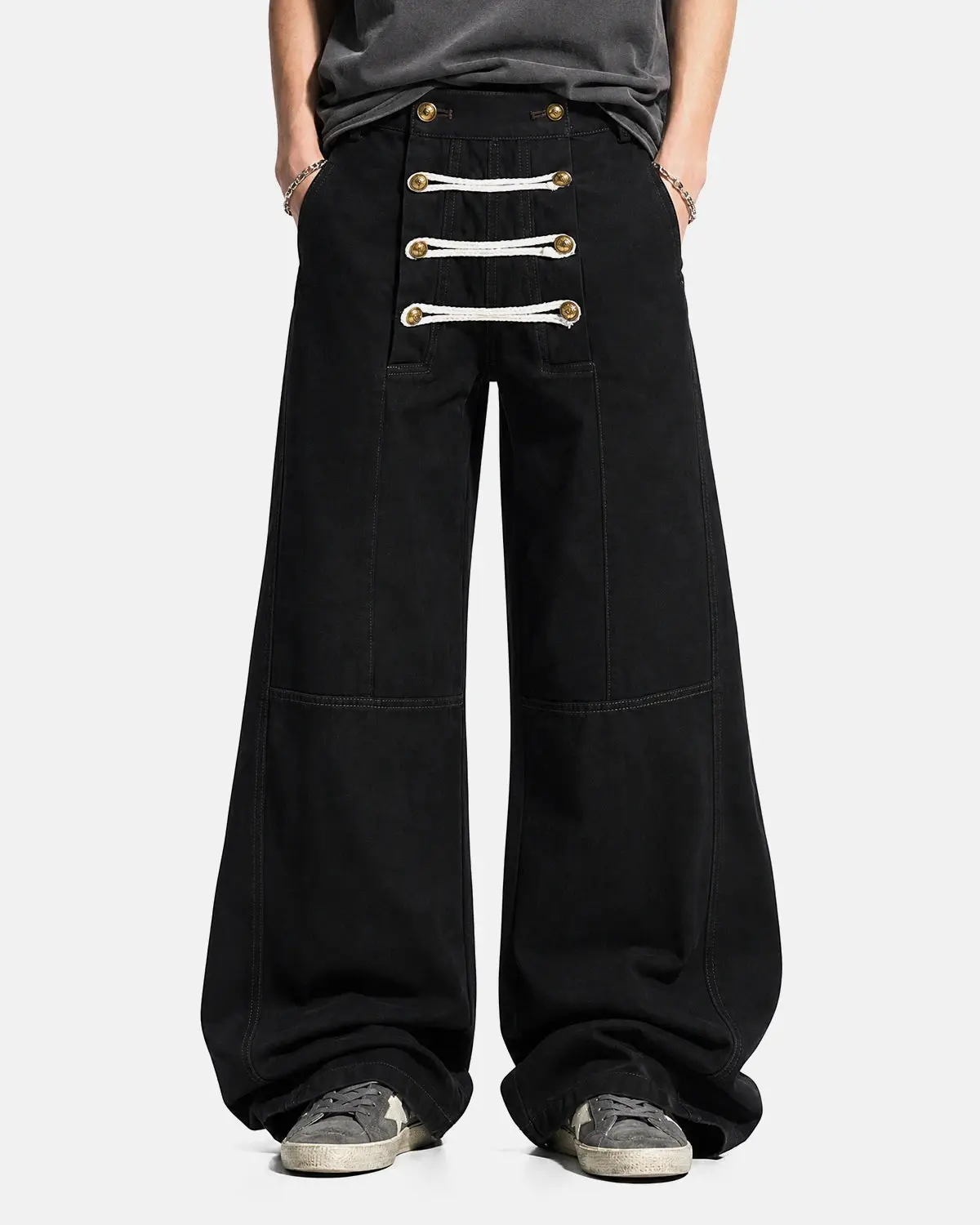 Braided Rope Barrel Pants | Inflation Streetwear - Image 5