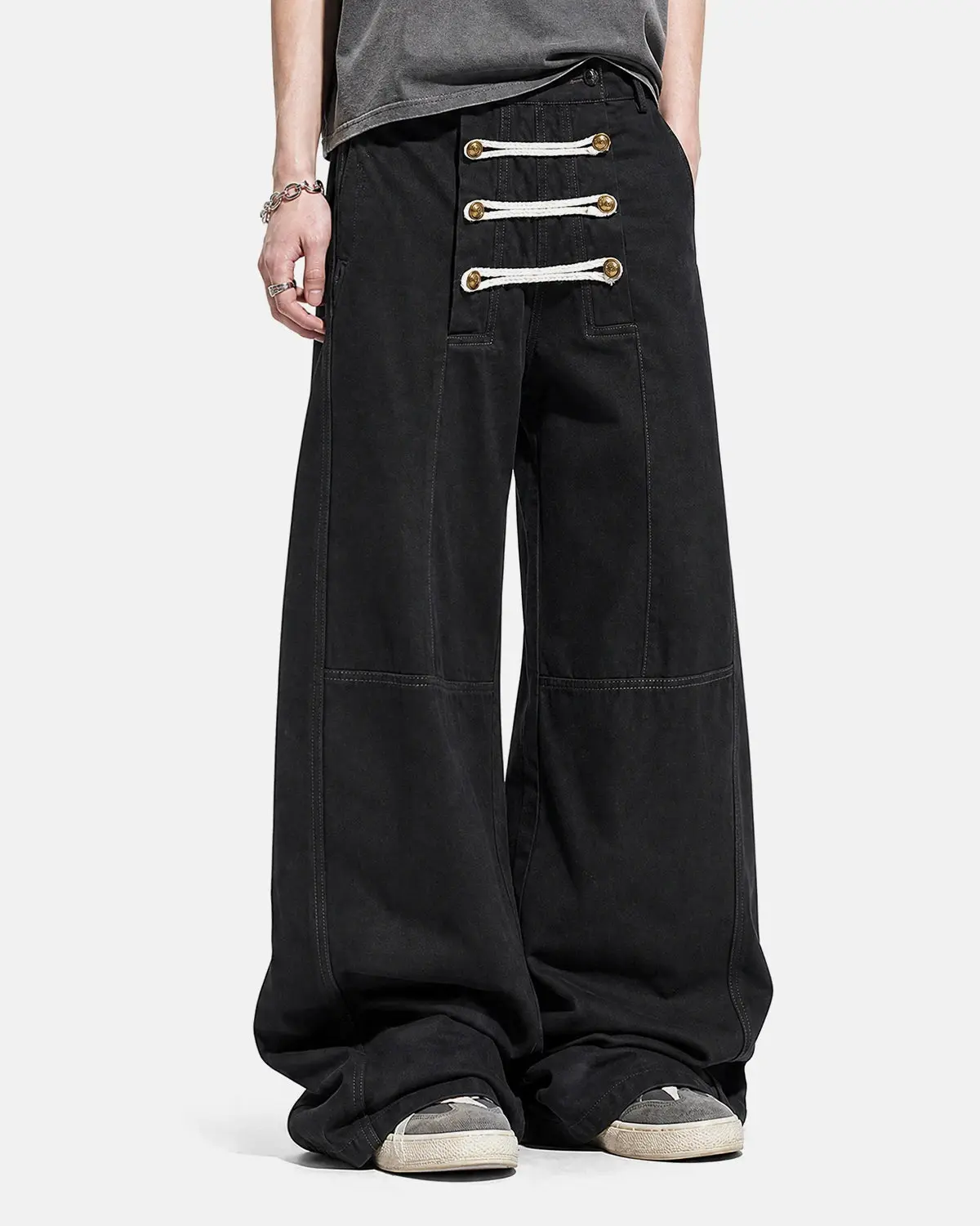 Braided Rope Barrel Pants | Inflation Streetwear - Image 6