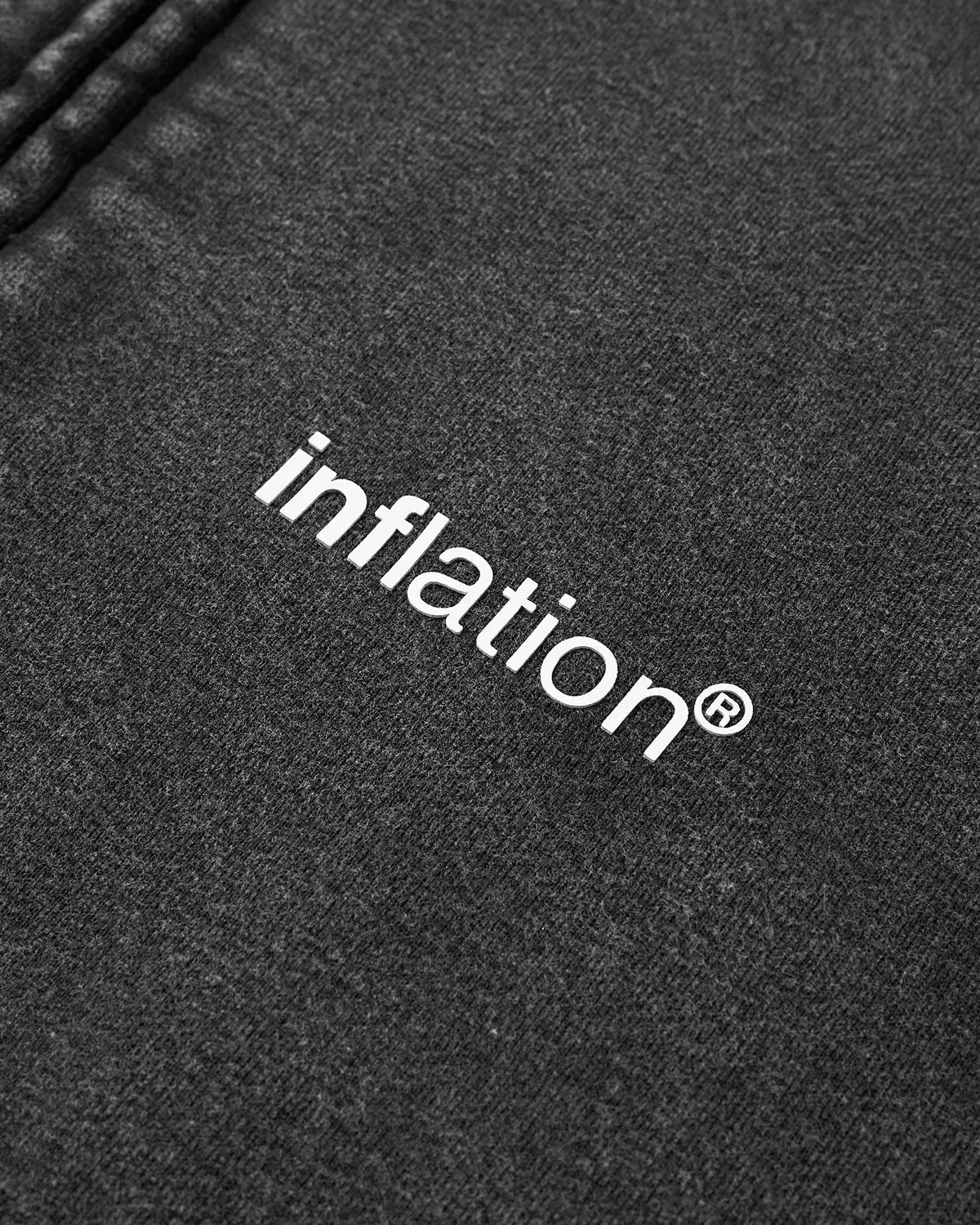 Brand Acid Washed Fleece Zip Up Hoodies | Inflation Streetwear - Image 3