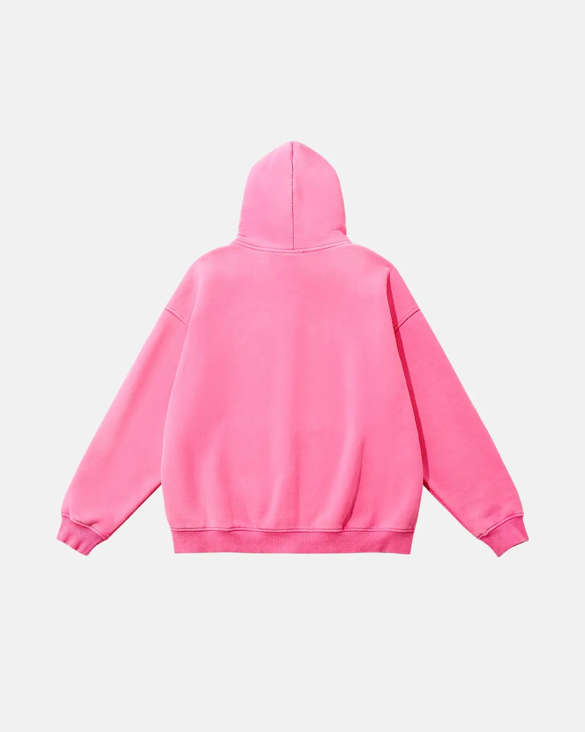 Brand Washed Fleece Zip Up Hoodies | Inflation Streetwear - Image 2