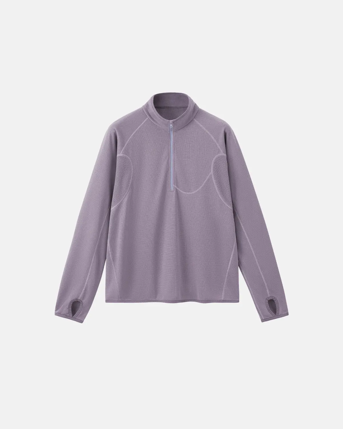Breathable Grid Fleece Half-Zip Sweatshirt | Inflation Streetwear - Image 14