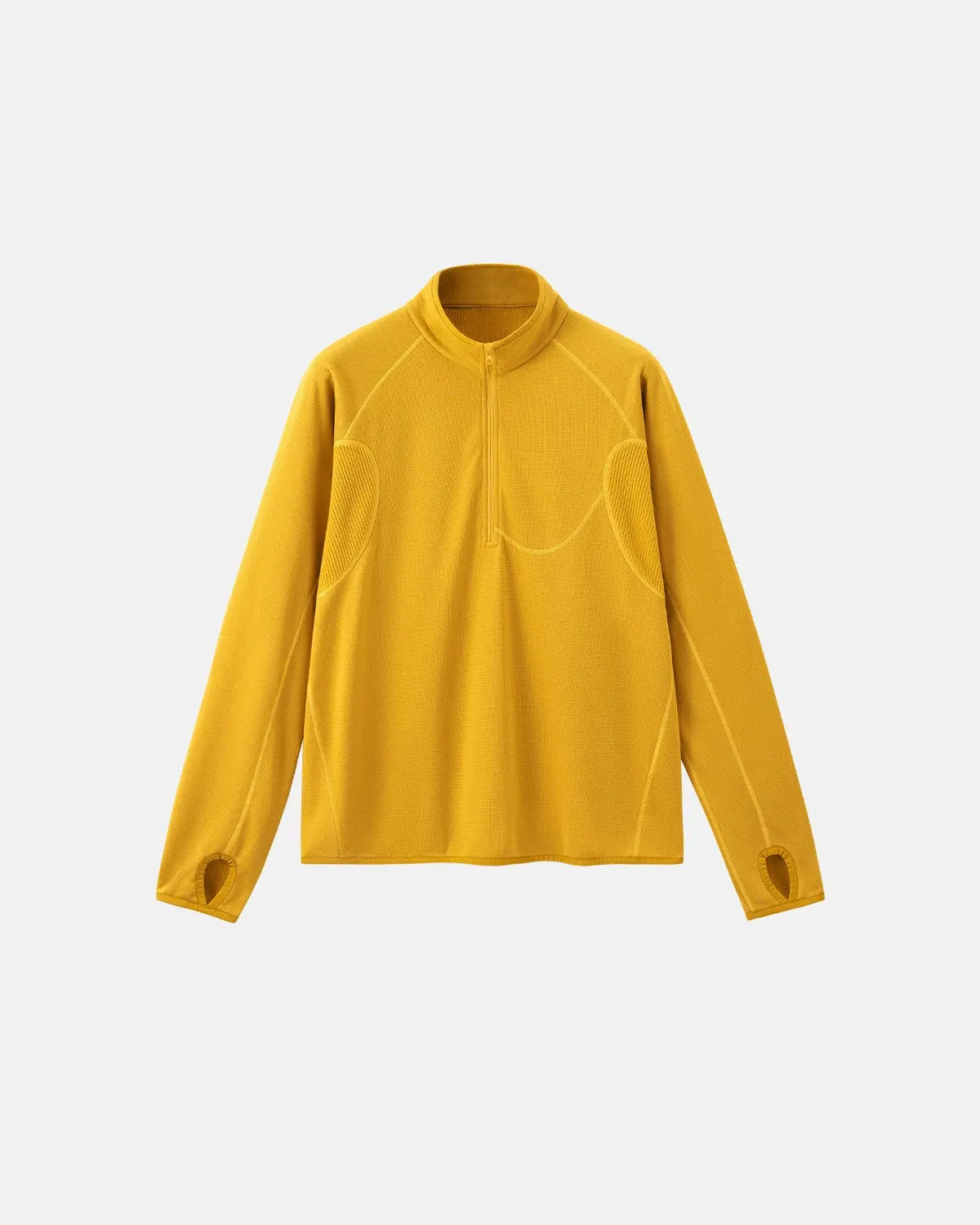 Breathable Grid Fleece Half-Zip Sweatshirt | Inflation Streetwear - Image 16
