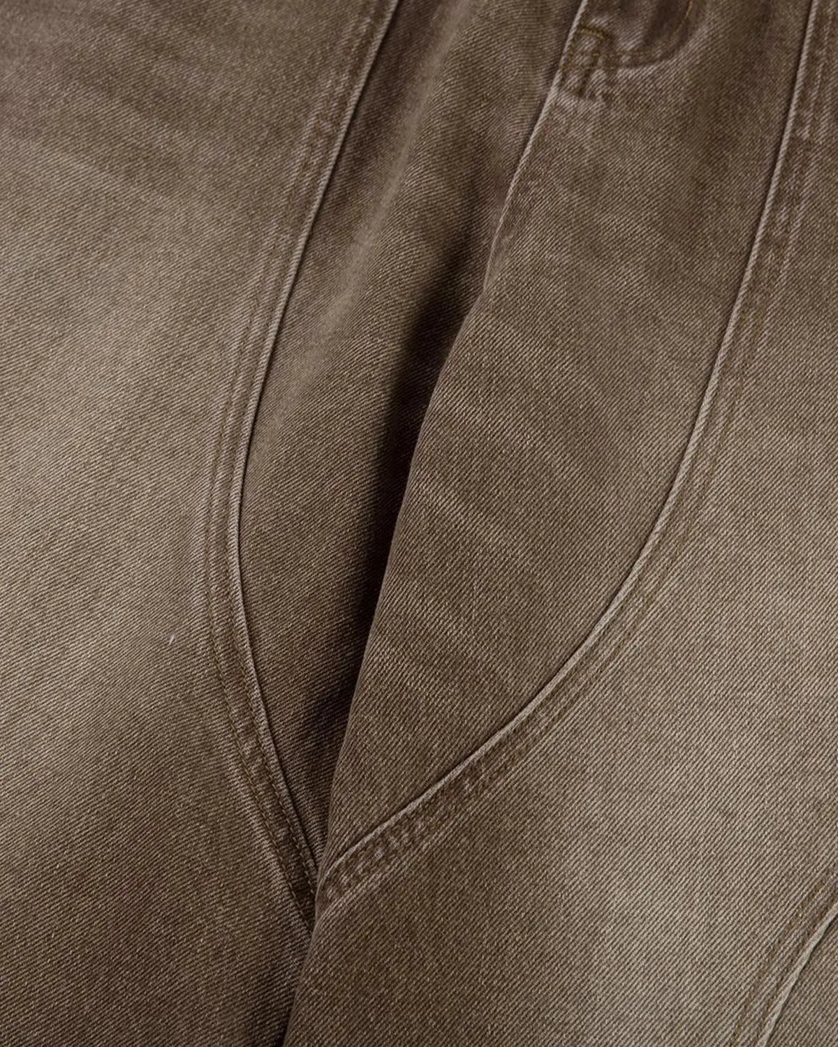 Brown Acid Wash Barrel Jeans | Inflation Streetwear - Image 10