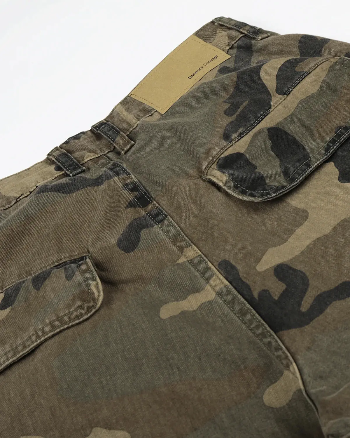 Camo Cargo Barrel Pants | Inflation Streetwear - Image 7