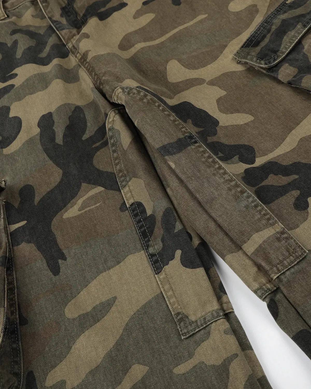 Camo Cargo Barrel Pants | Inflation Streetwear - Image 8