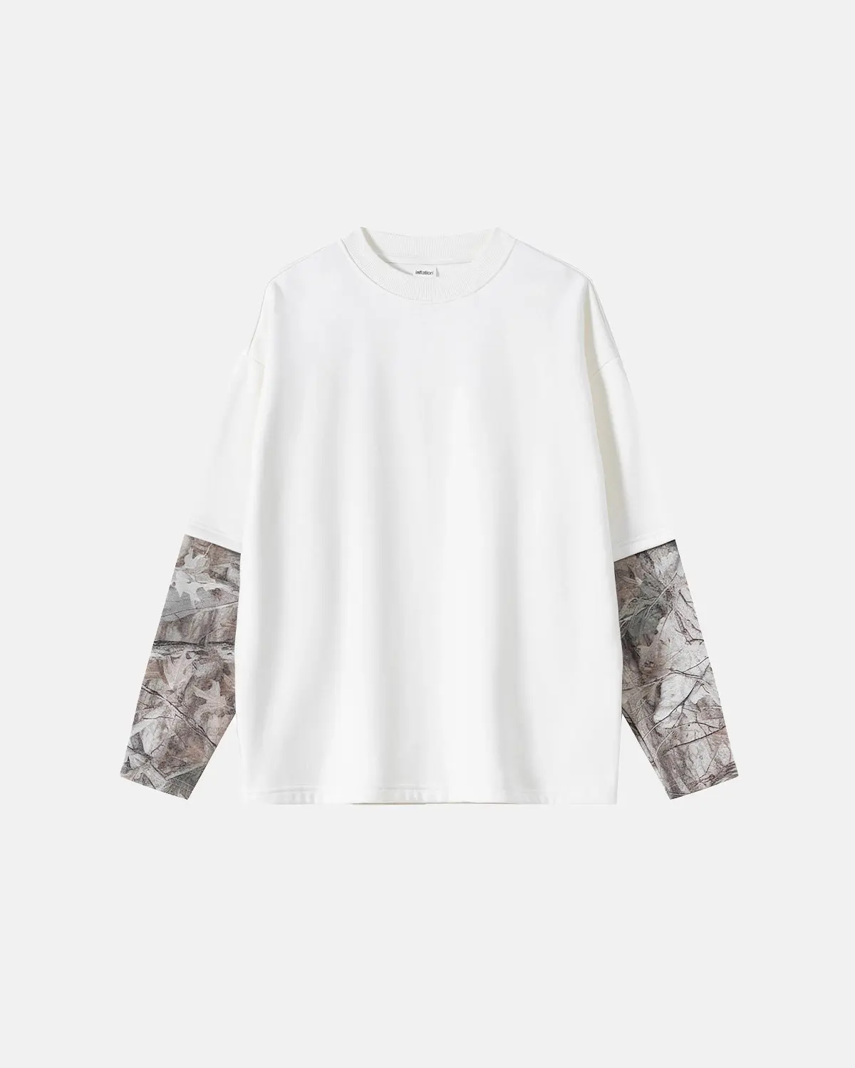 Camo Layered Oversized T-Shirt | Inflation Streetwear - Image 5