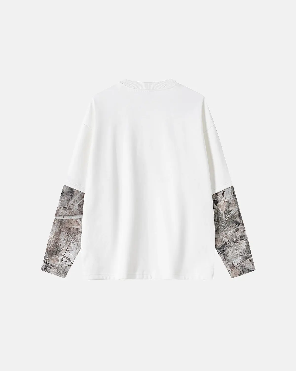 Camo Layered Oversized T-Shirt | Inflation Streetwear - Image 6