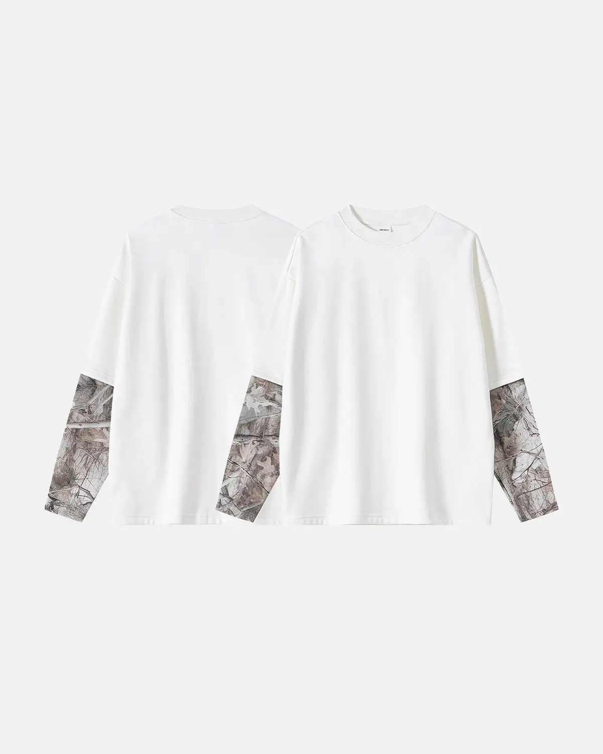 Camo Layered Oversized T-Shirt | Inflation Streetwear - Image 7
