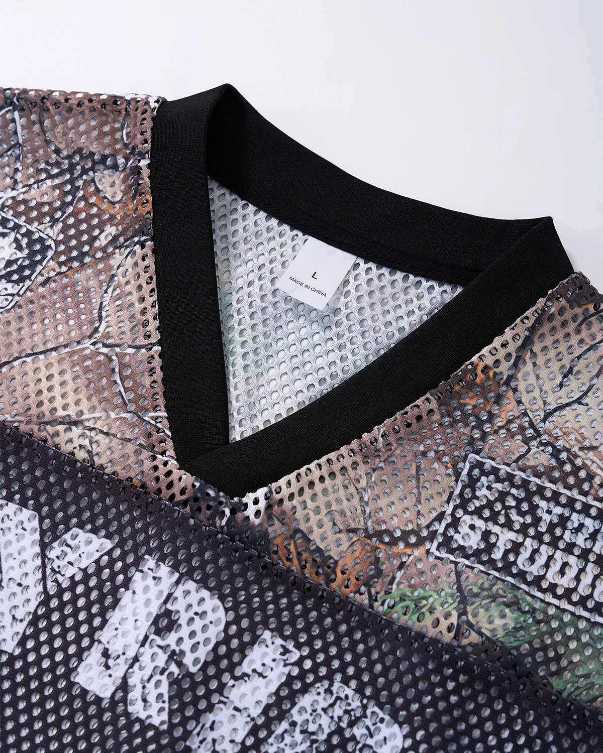 Camo Mesh Digital Print Jersey Tee | Inflation Streetwear - Image 4