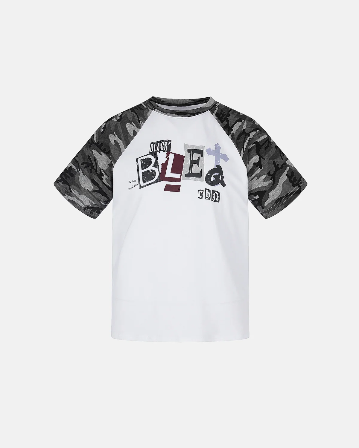 Camo Sleeve Graphic Boxy T-Shirt | Inflation Streetwear - Image 8