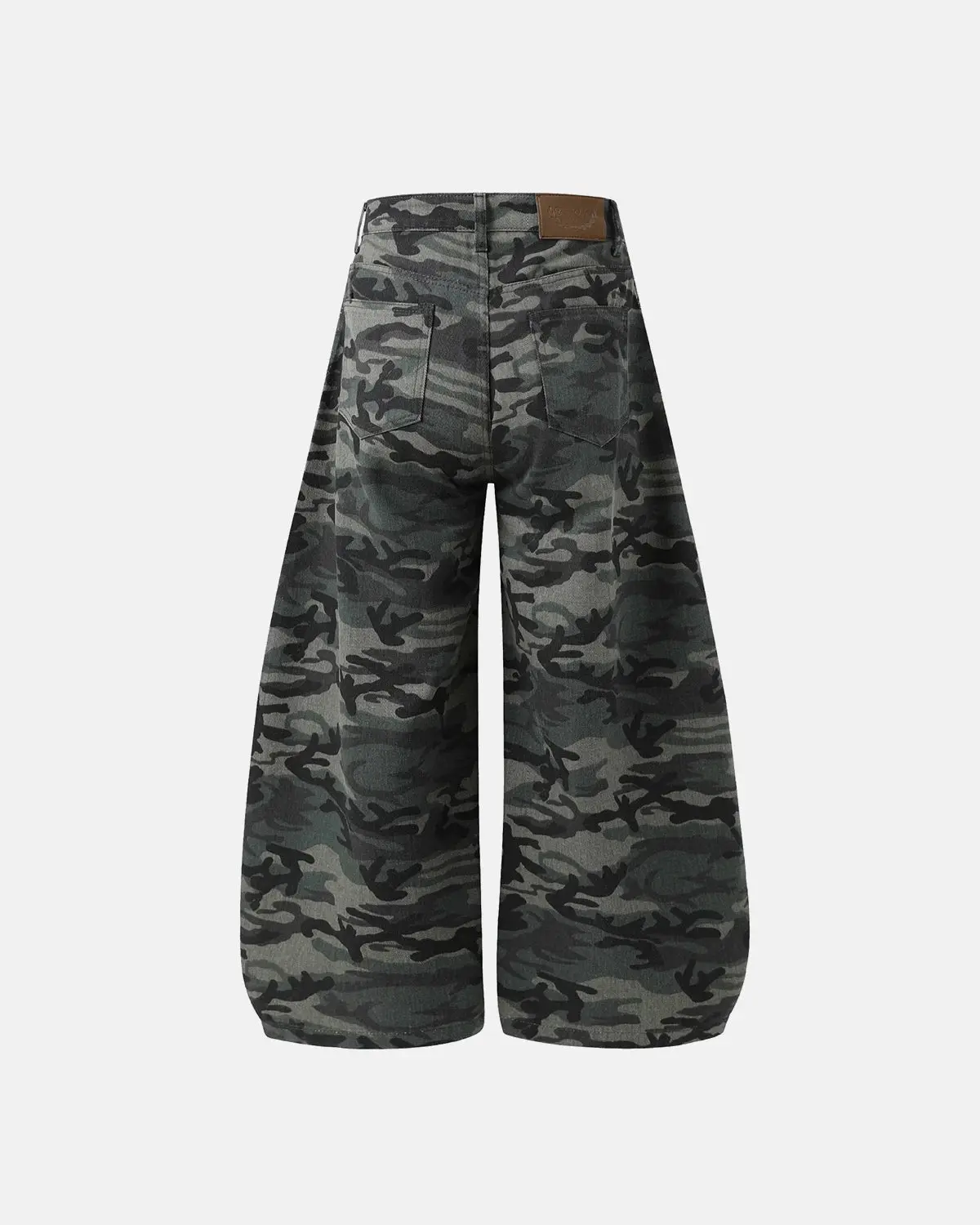 Rhinestone Camo Barrel Pants | Inflation Streetwear - Image 7