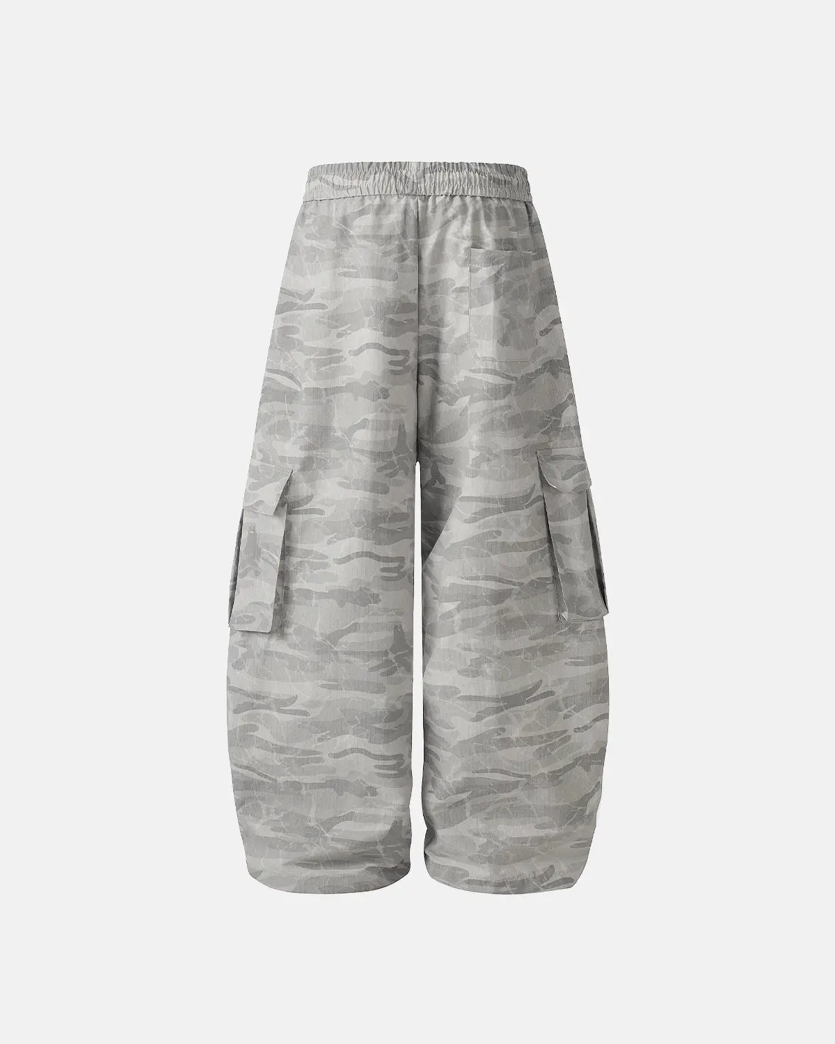 Camouflage Cargo Barrel Pants | Inflation Streetwear - Image 3