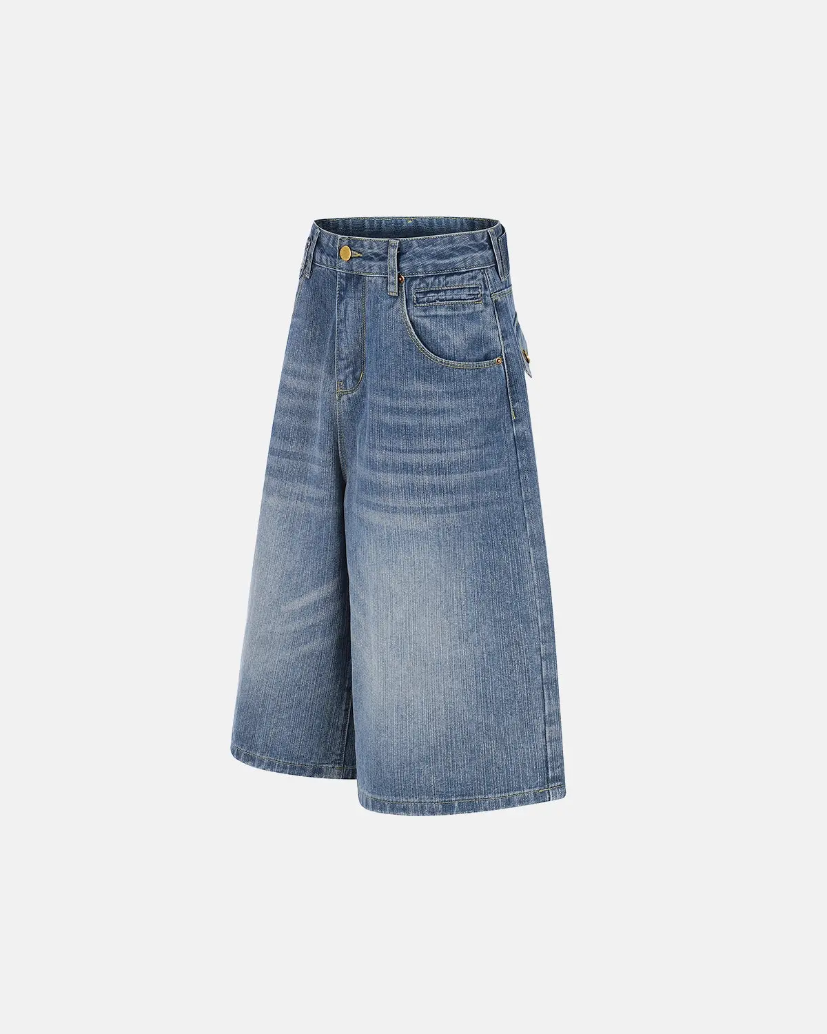Cinch Back Bamboo Weave Long Jorts | Inflation Streetwear - Image 3